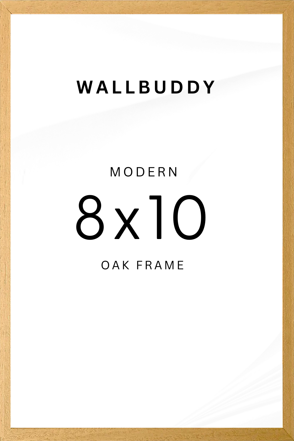 8" x 10" Modern Oak Frame