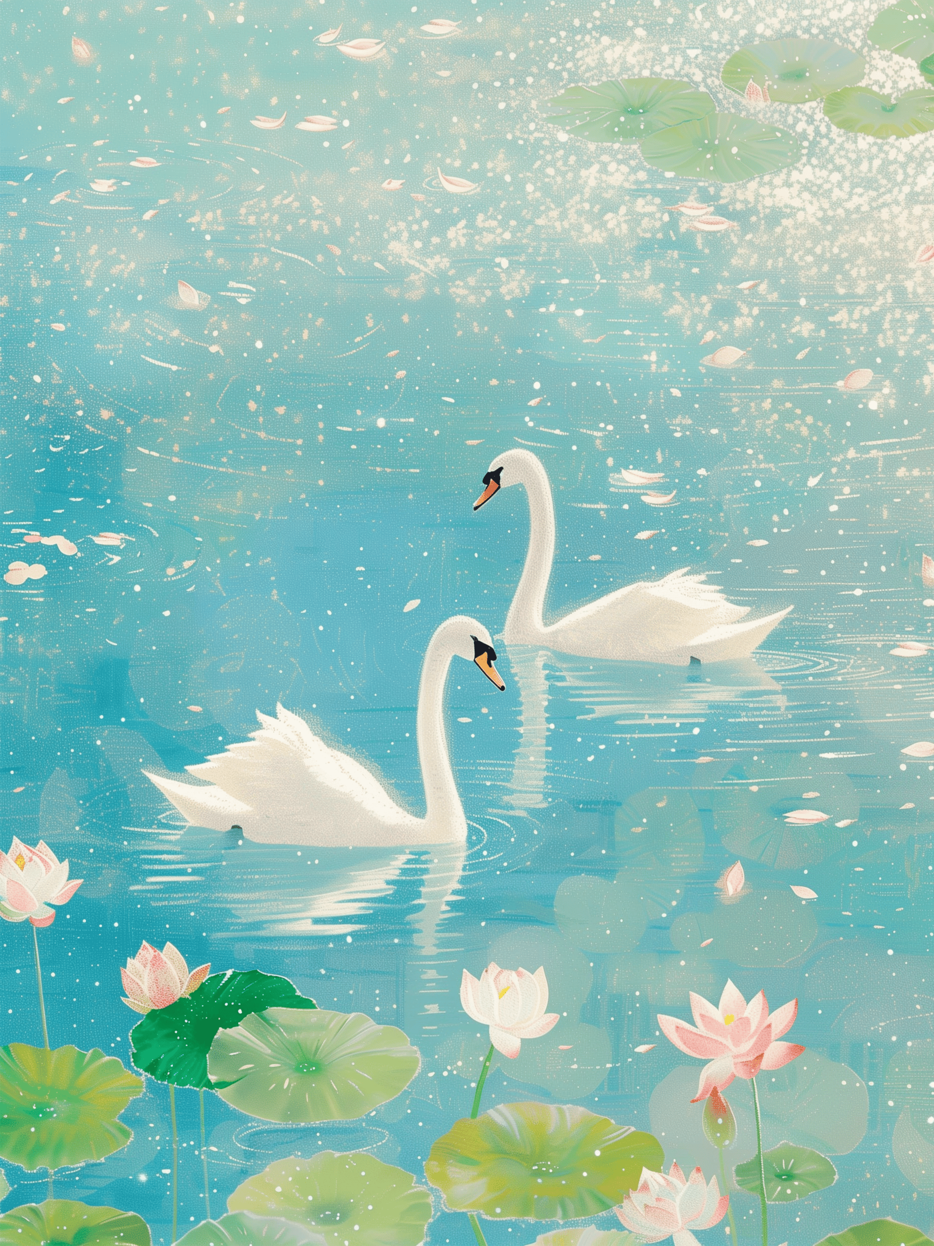 Swan Lake Print