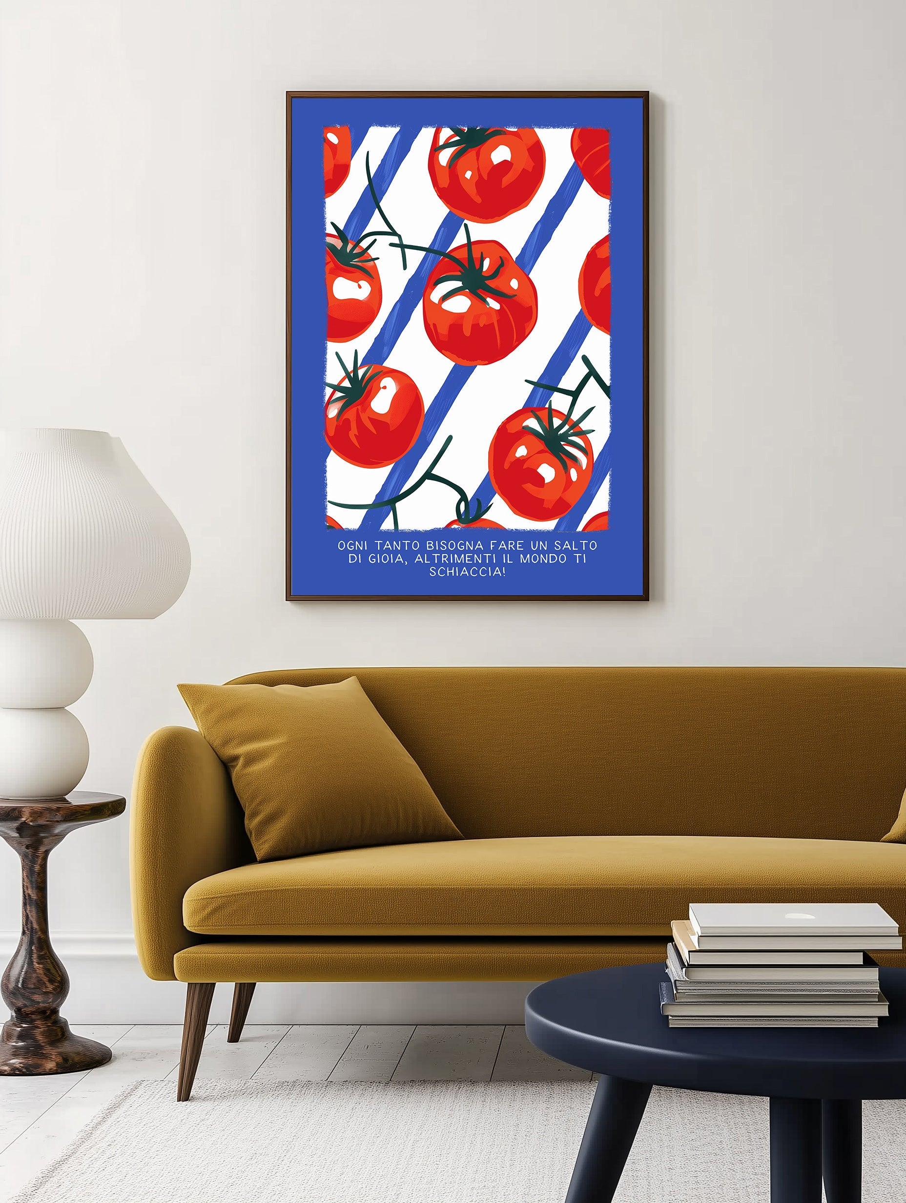 Tomatenmusterdruck