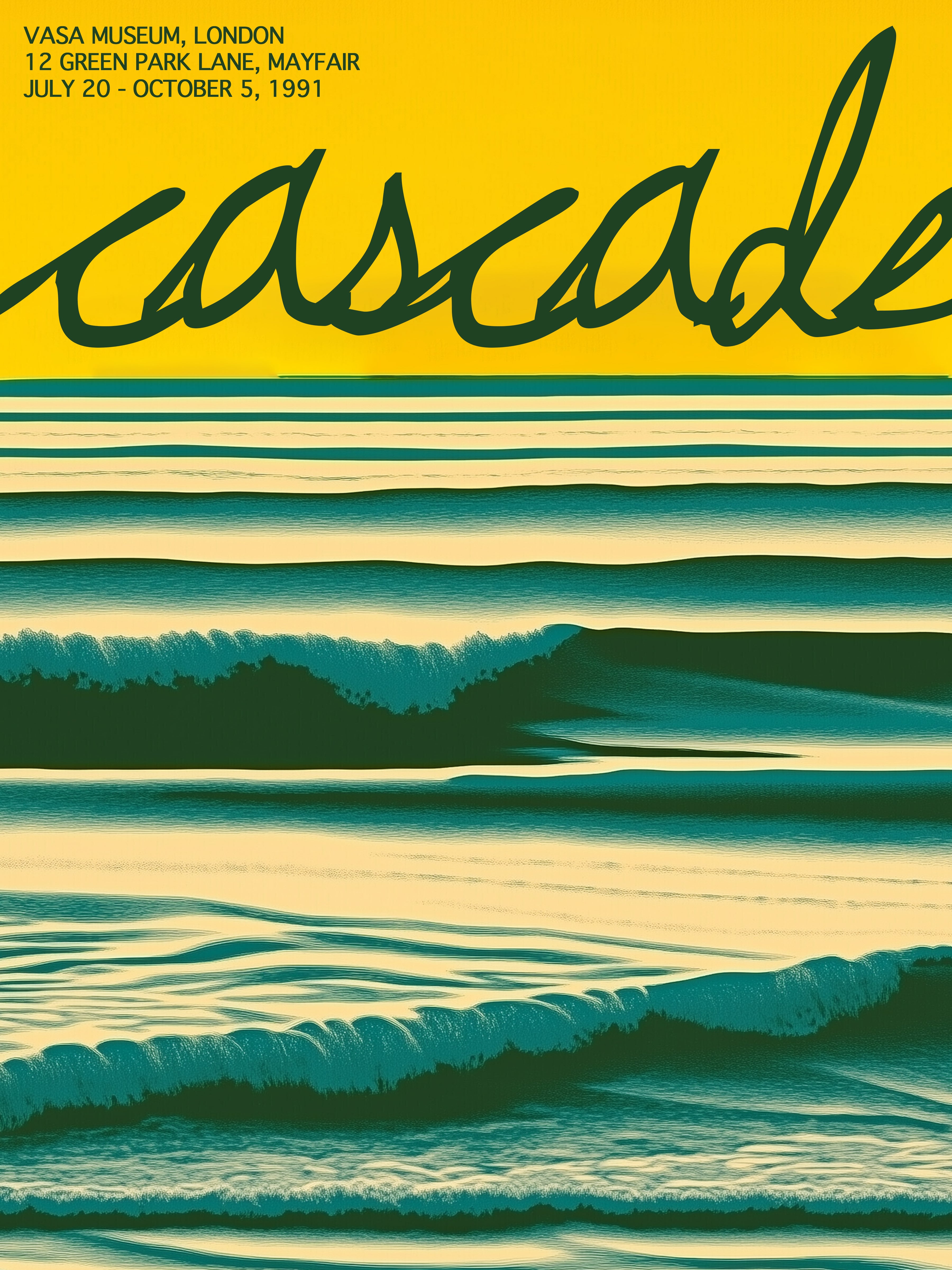Cascade Ocean Waves Print