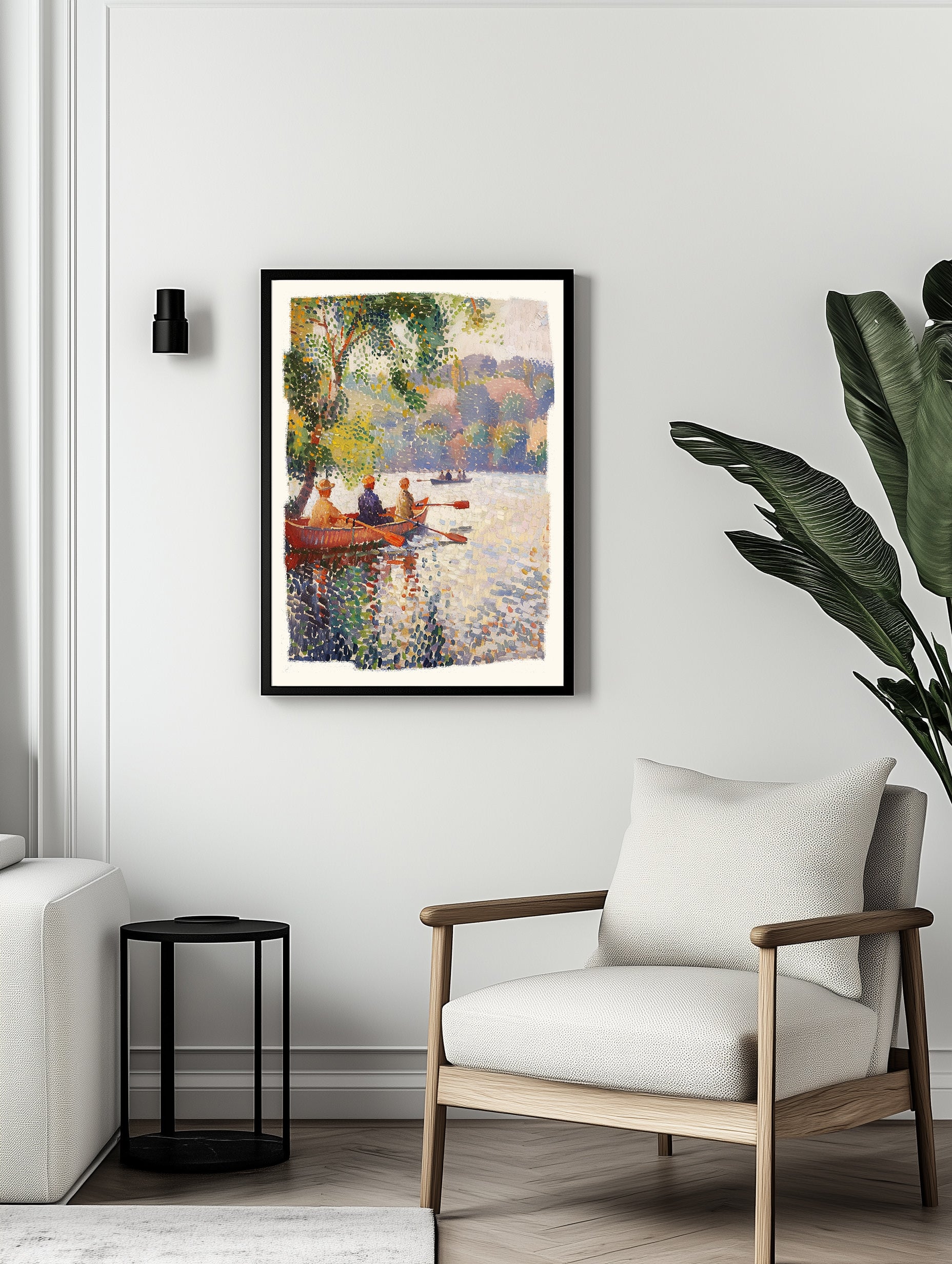 Boating Lake Print