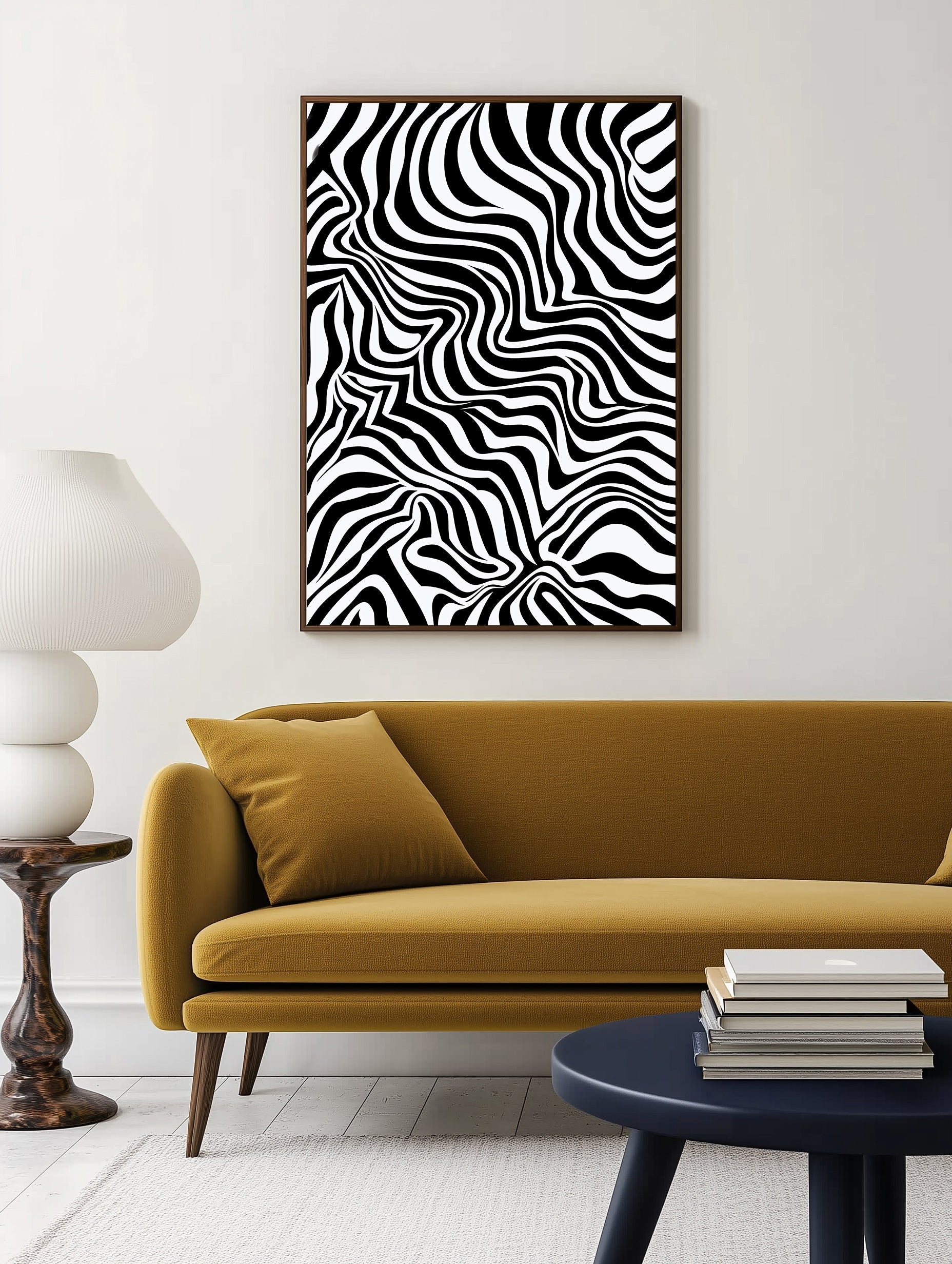 Zebra Pattern Print