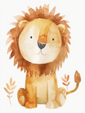 Imprimé sourire de lion