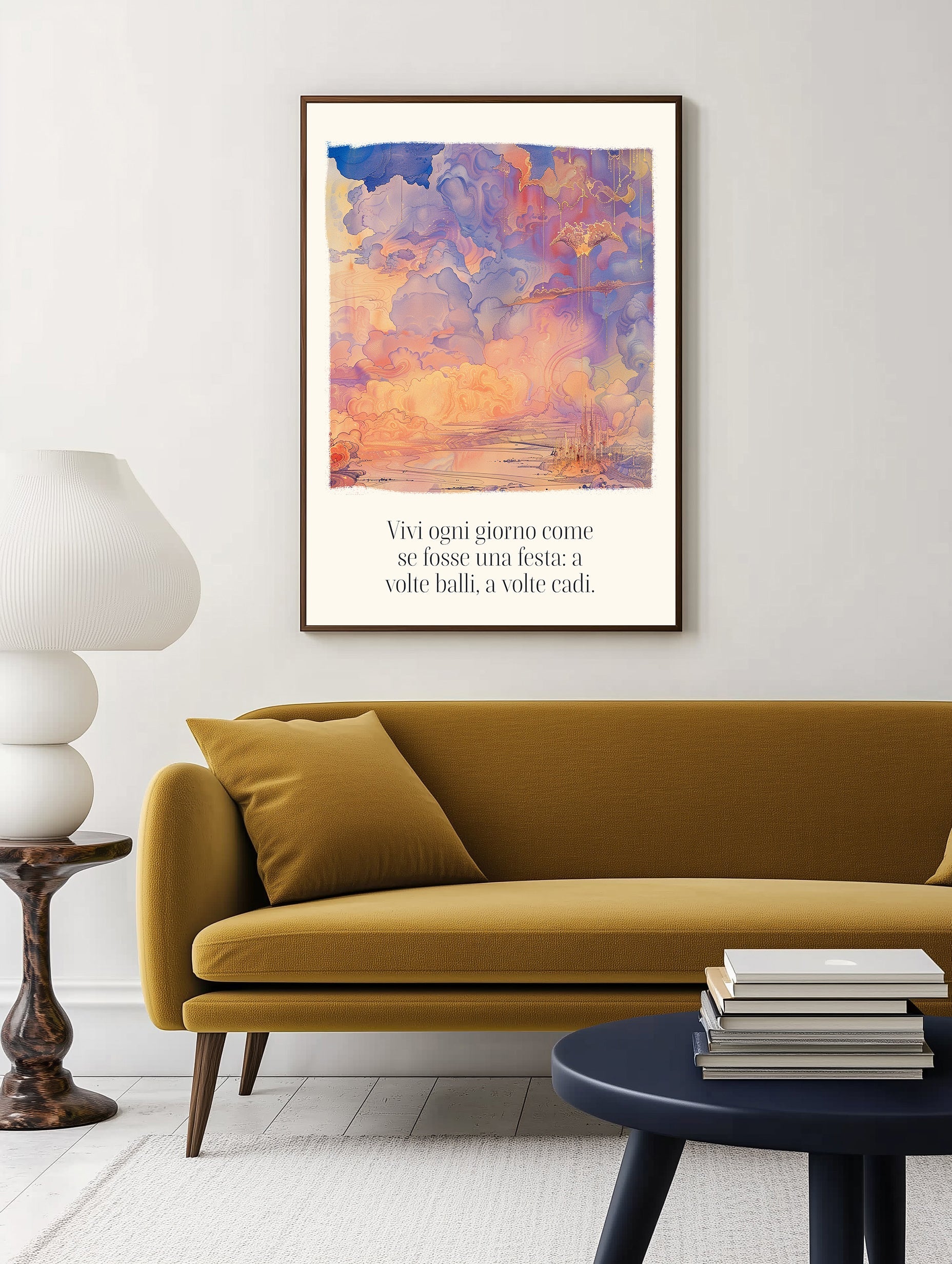 Italian Quote Print