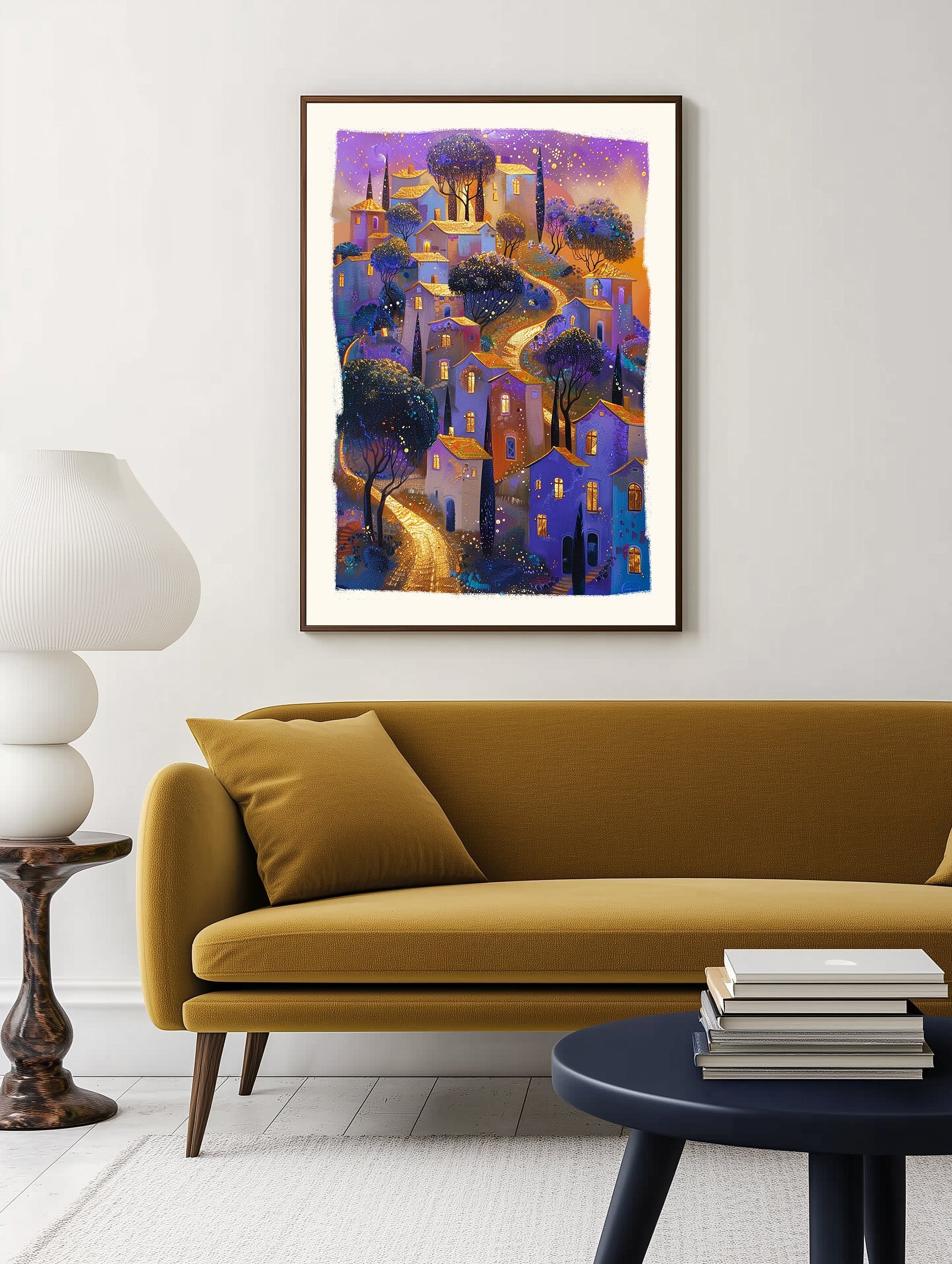 Hill Village Print