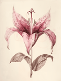 Pink Lily Print