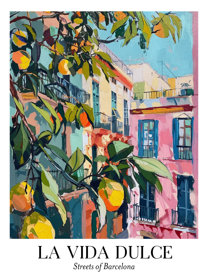 La Vida Dulce Art Print