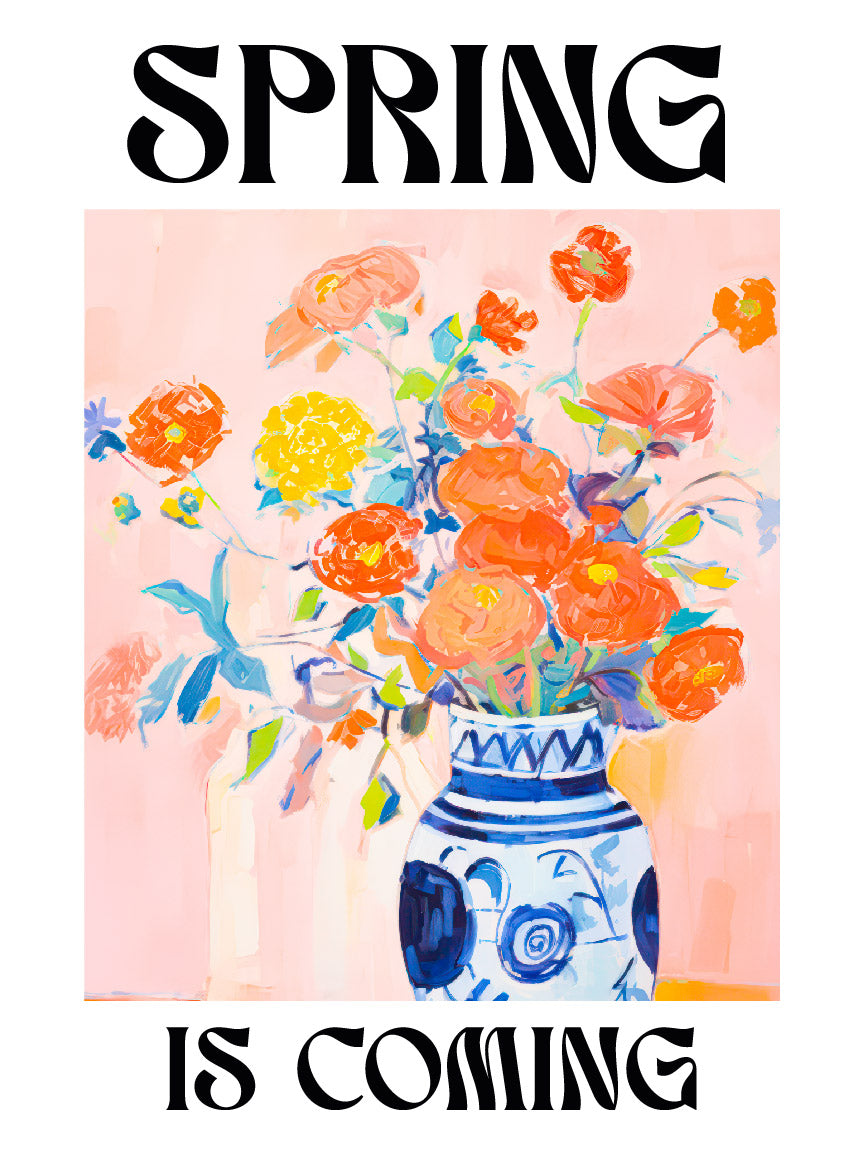 Spring Floral Bouquet Art