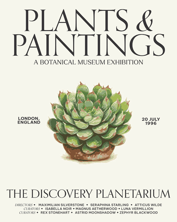 1996 Botanical Museum Print