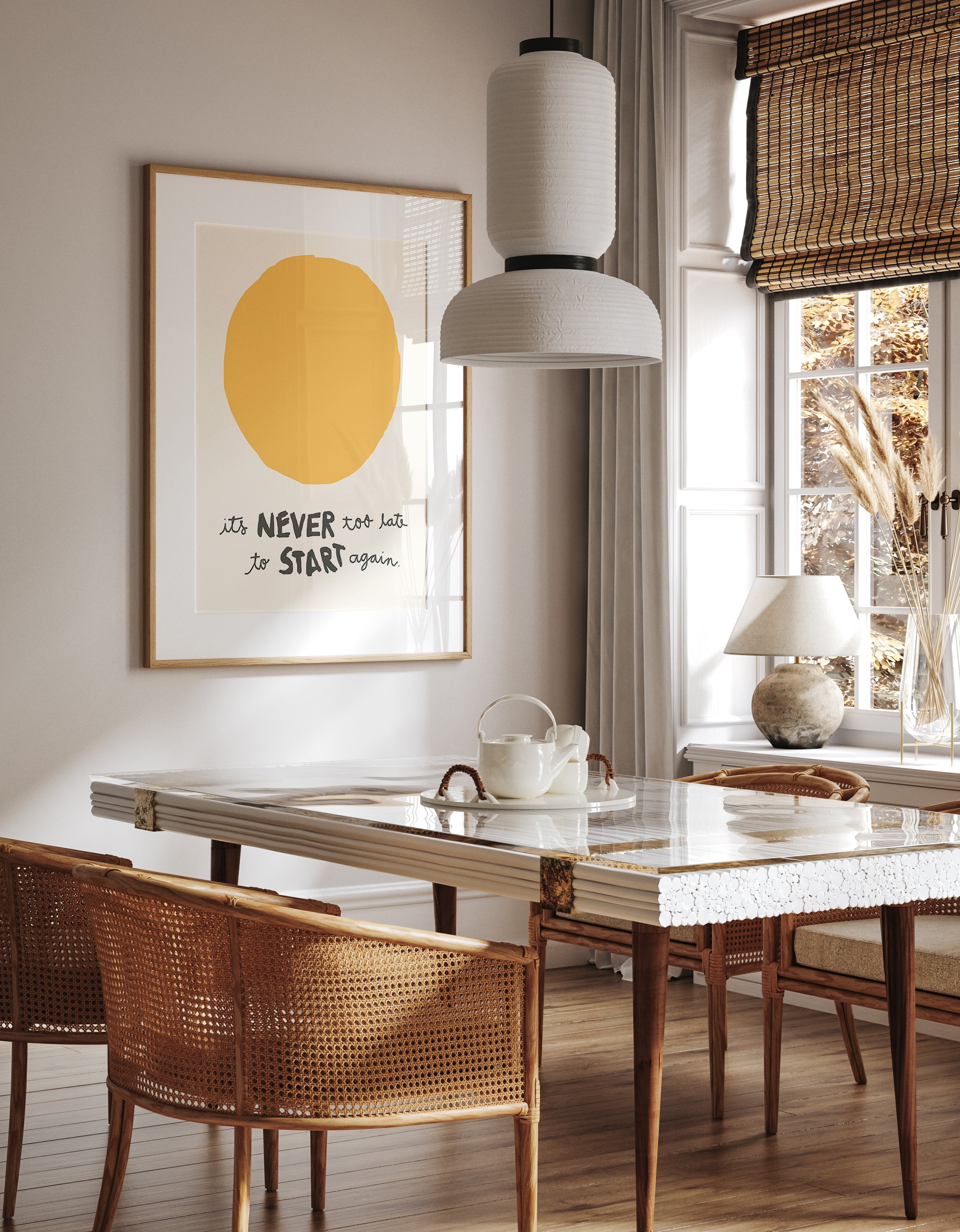 It's Never Too Late to Start Again Art