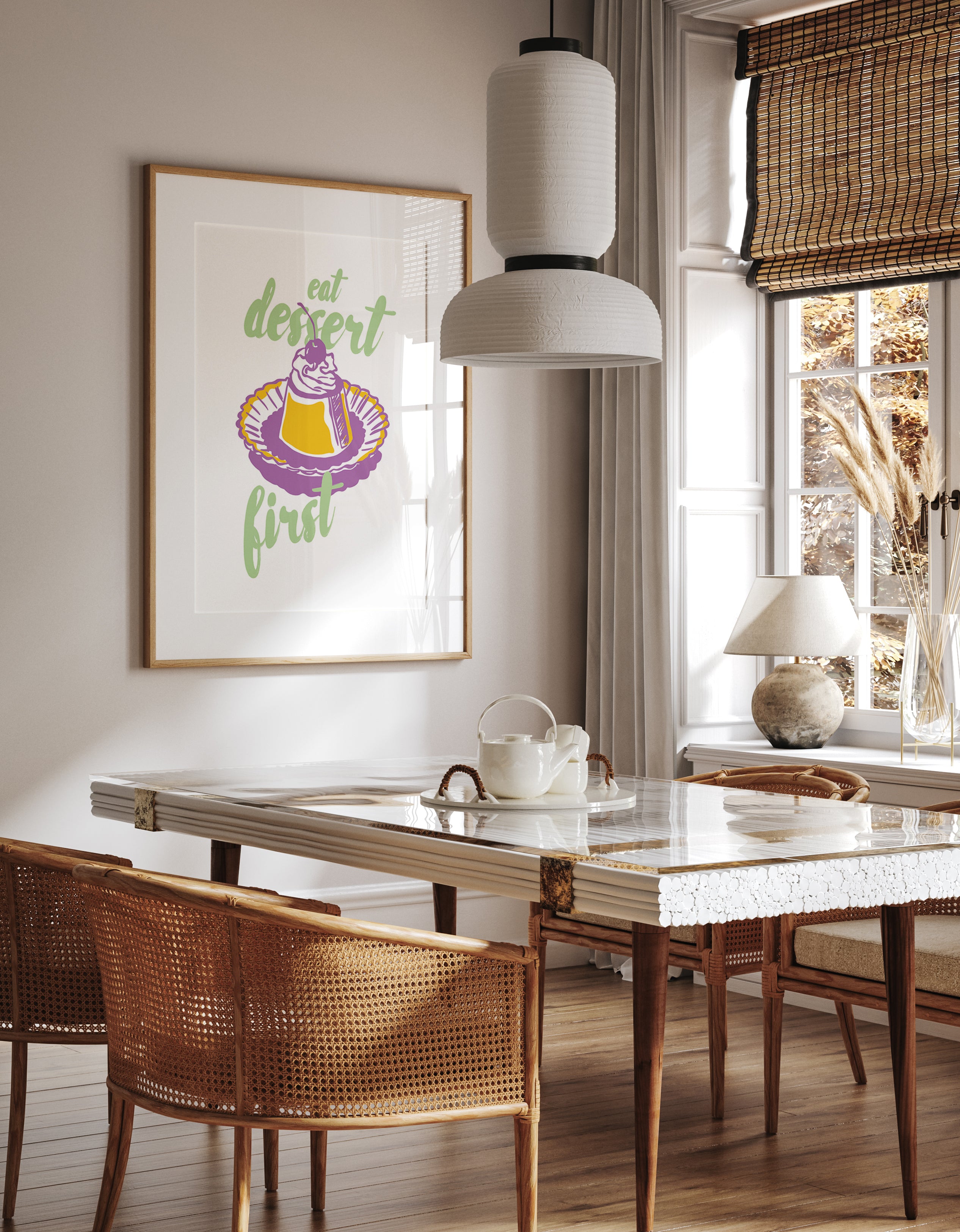 Eat Dessert First Art