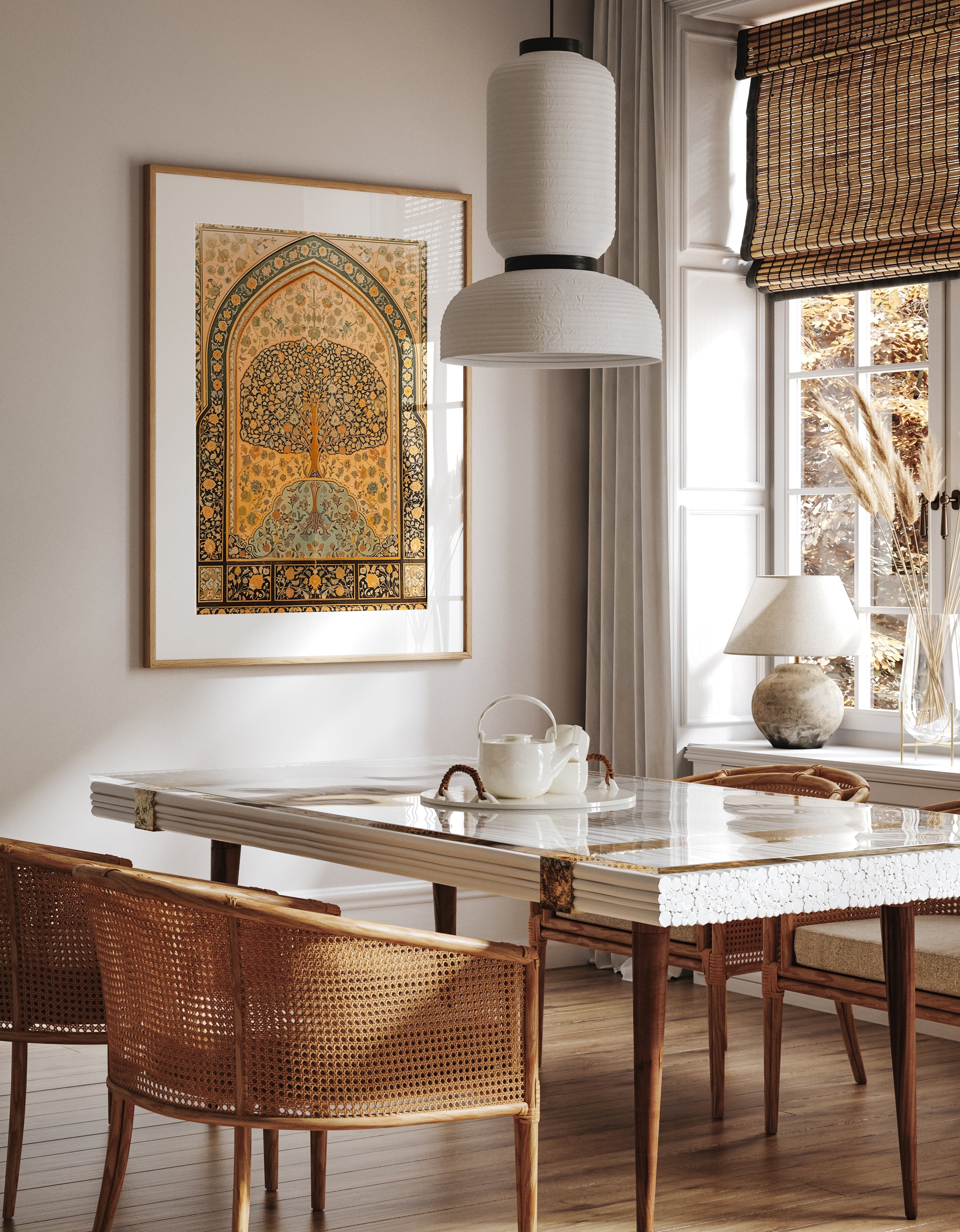 Persian Tree of Life Art Print