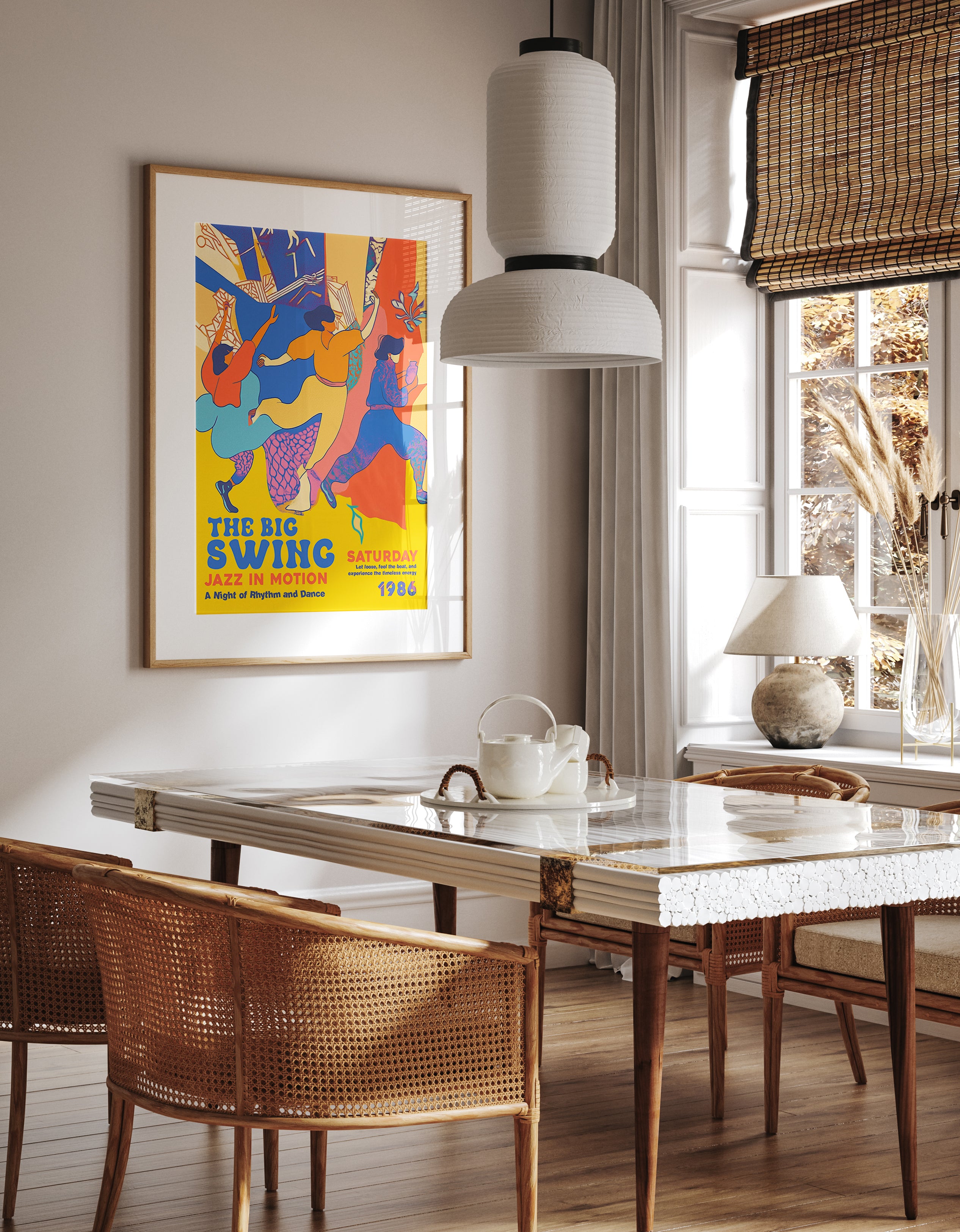 The Big Swing Jazz Dance Poster Print