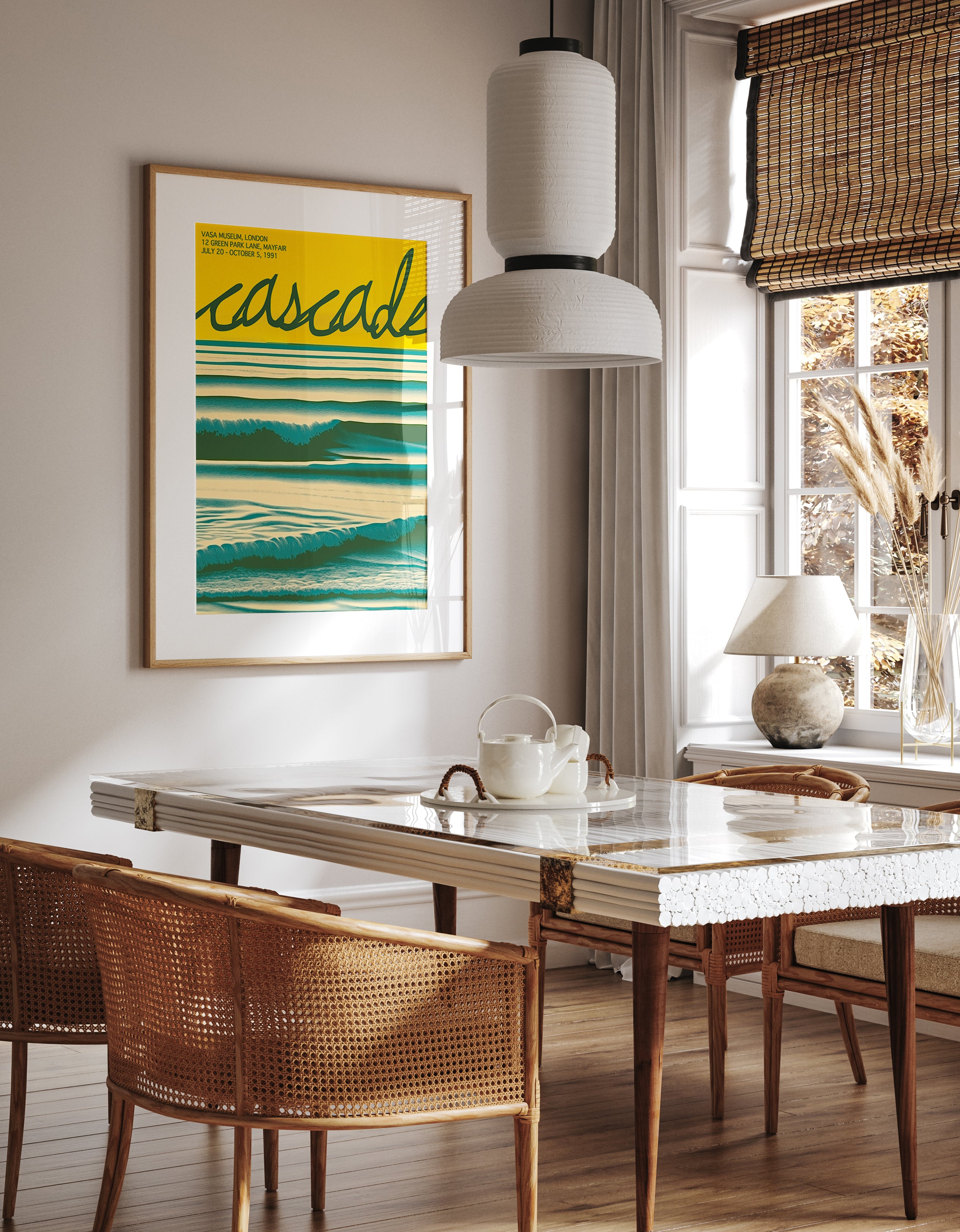 Cascade Ocean Waves Print