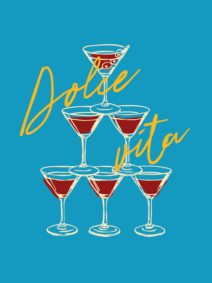 Dolce Vita Wine Art