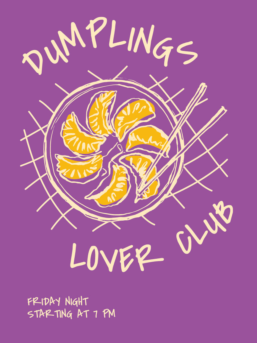 Dumplings Lover Club Art