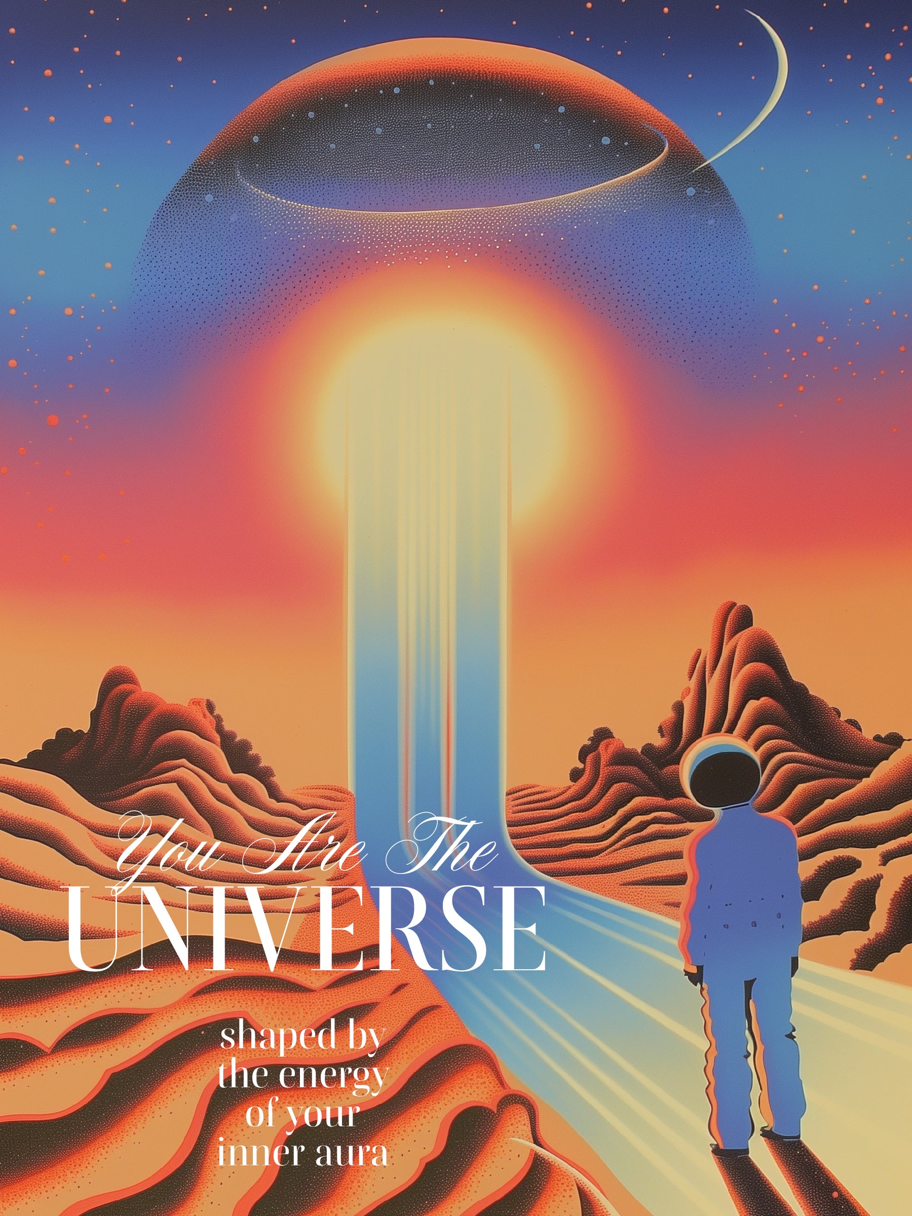 Cosmic Energy Portal Print