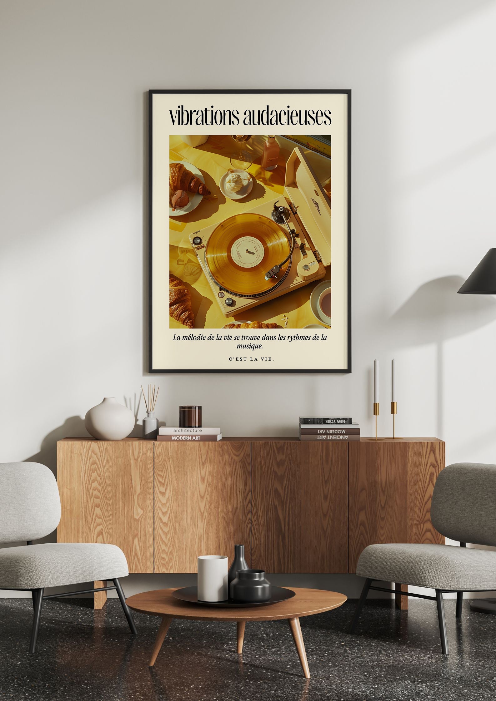 Vibrations Audacieuses Print