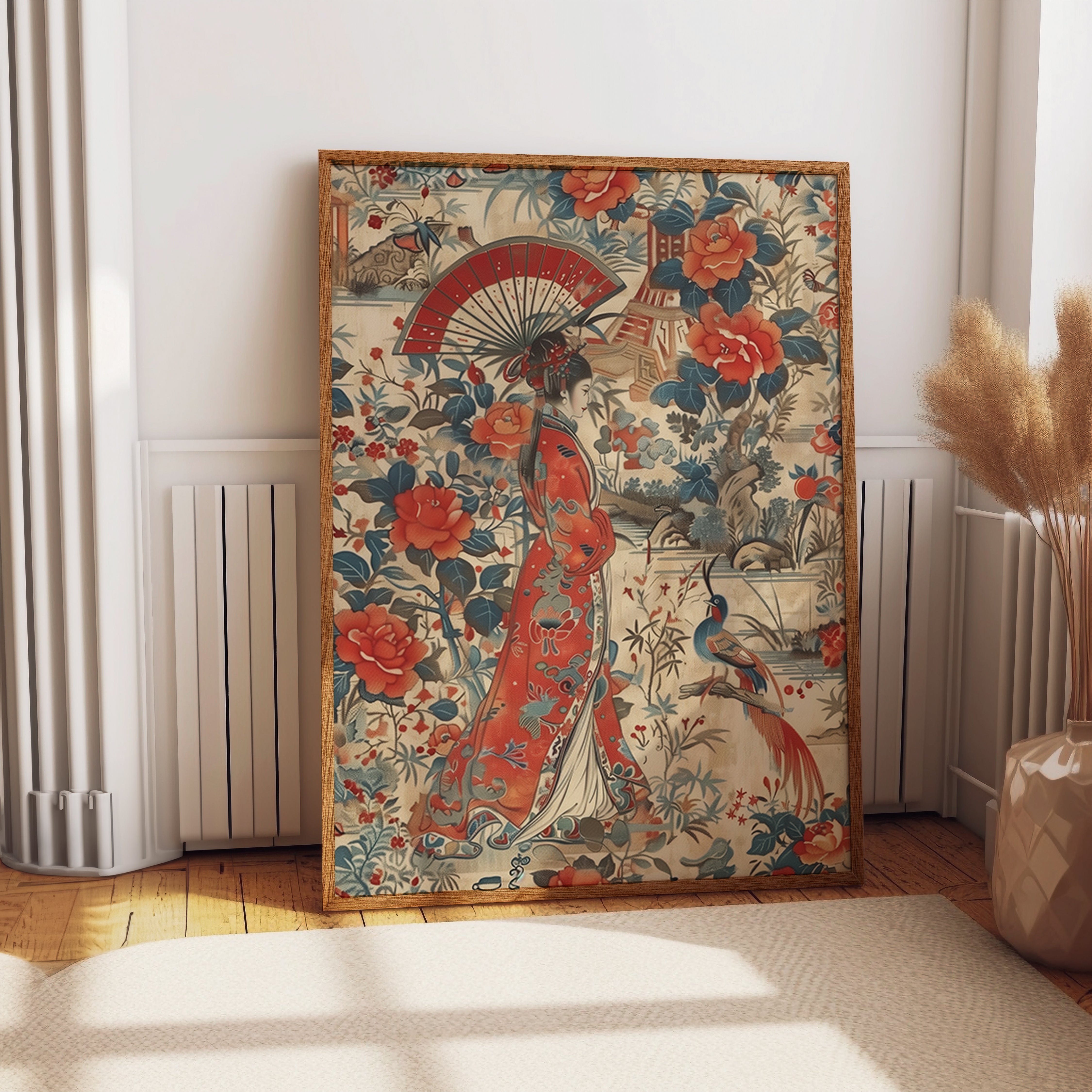Timeless Geisha Garden Print