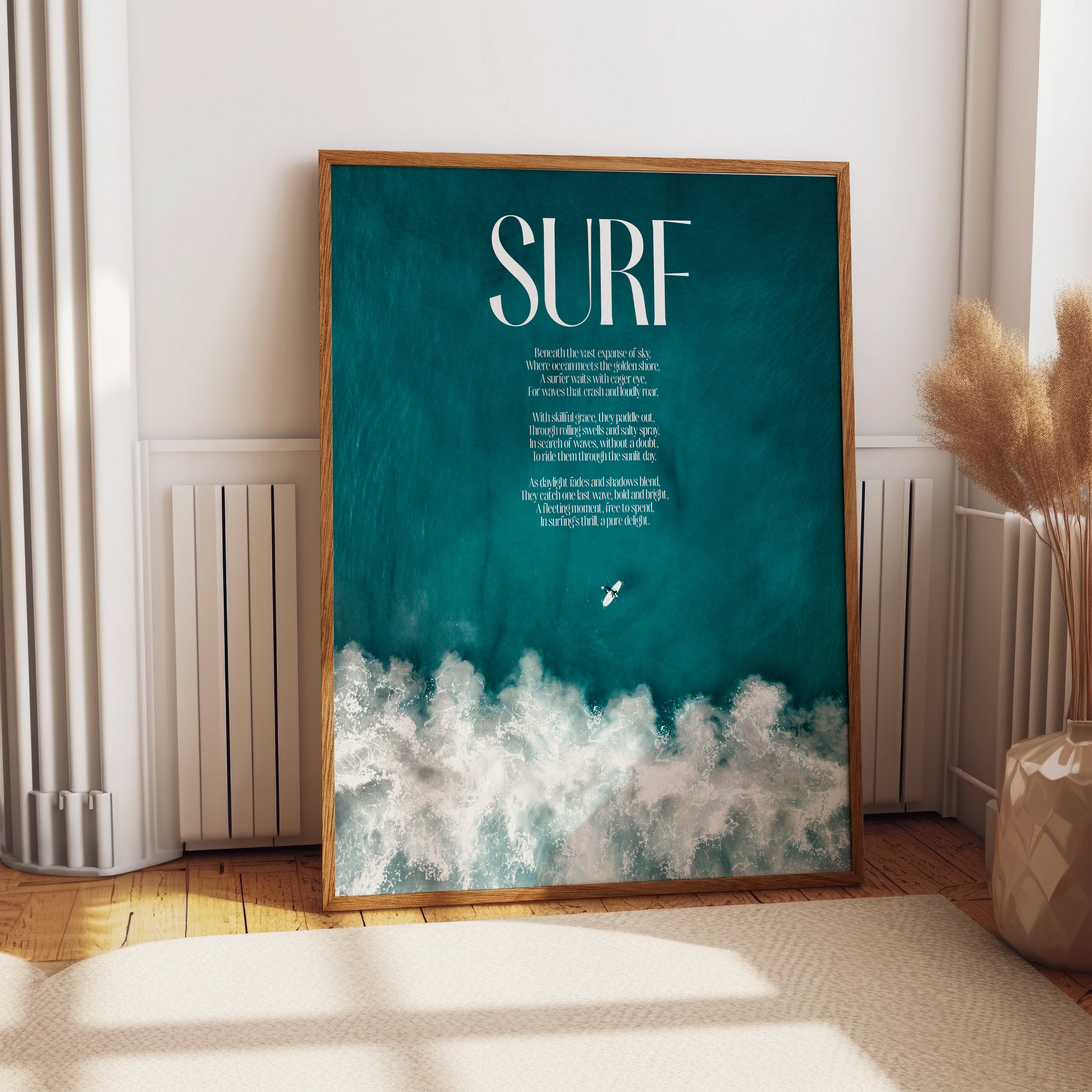 Surf Art Print
