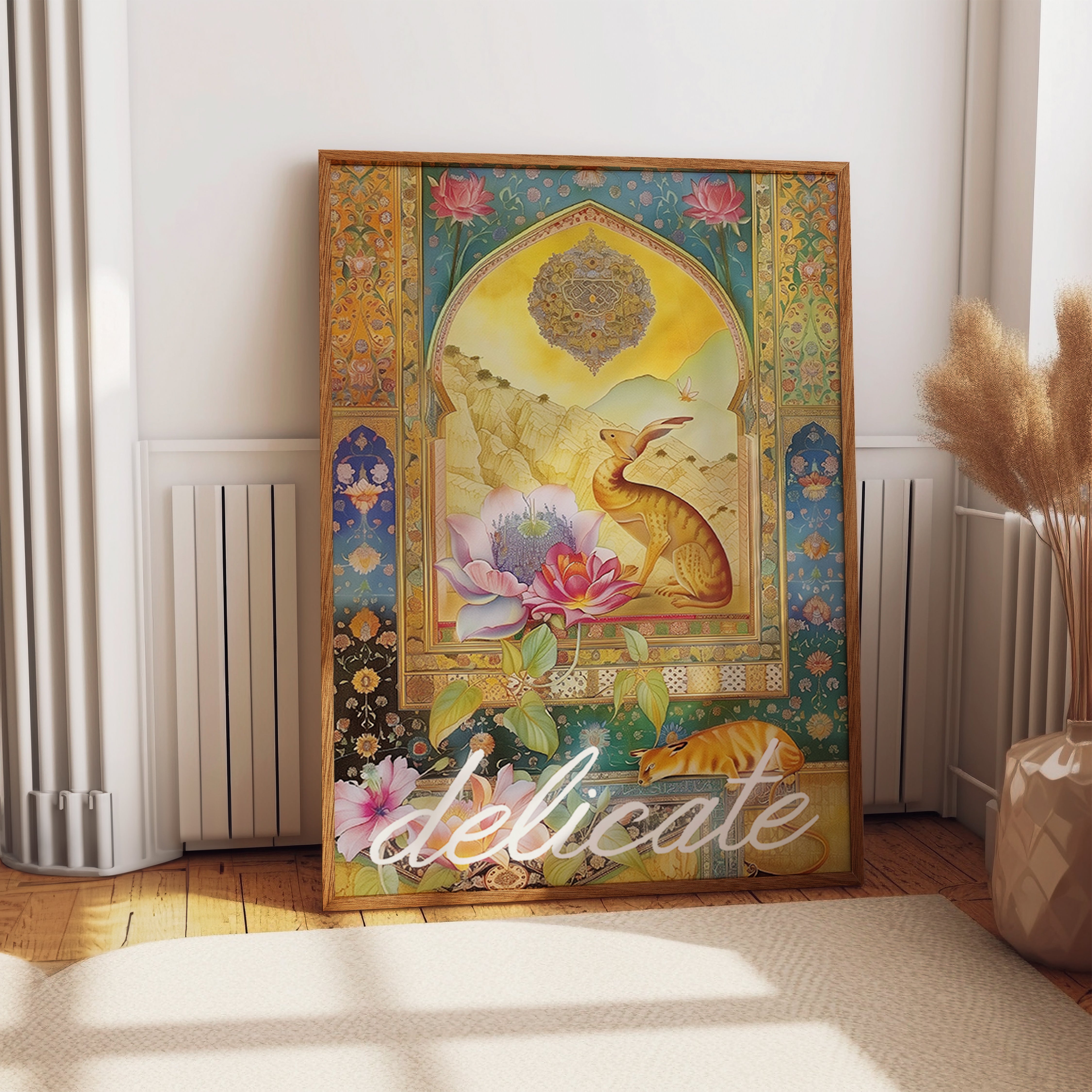 Ornate Persian Wildlife Print