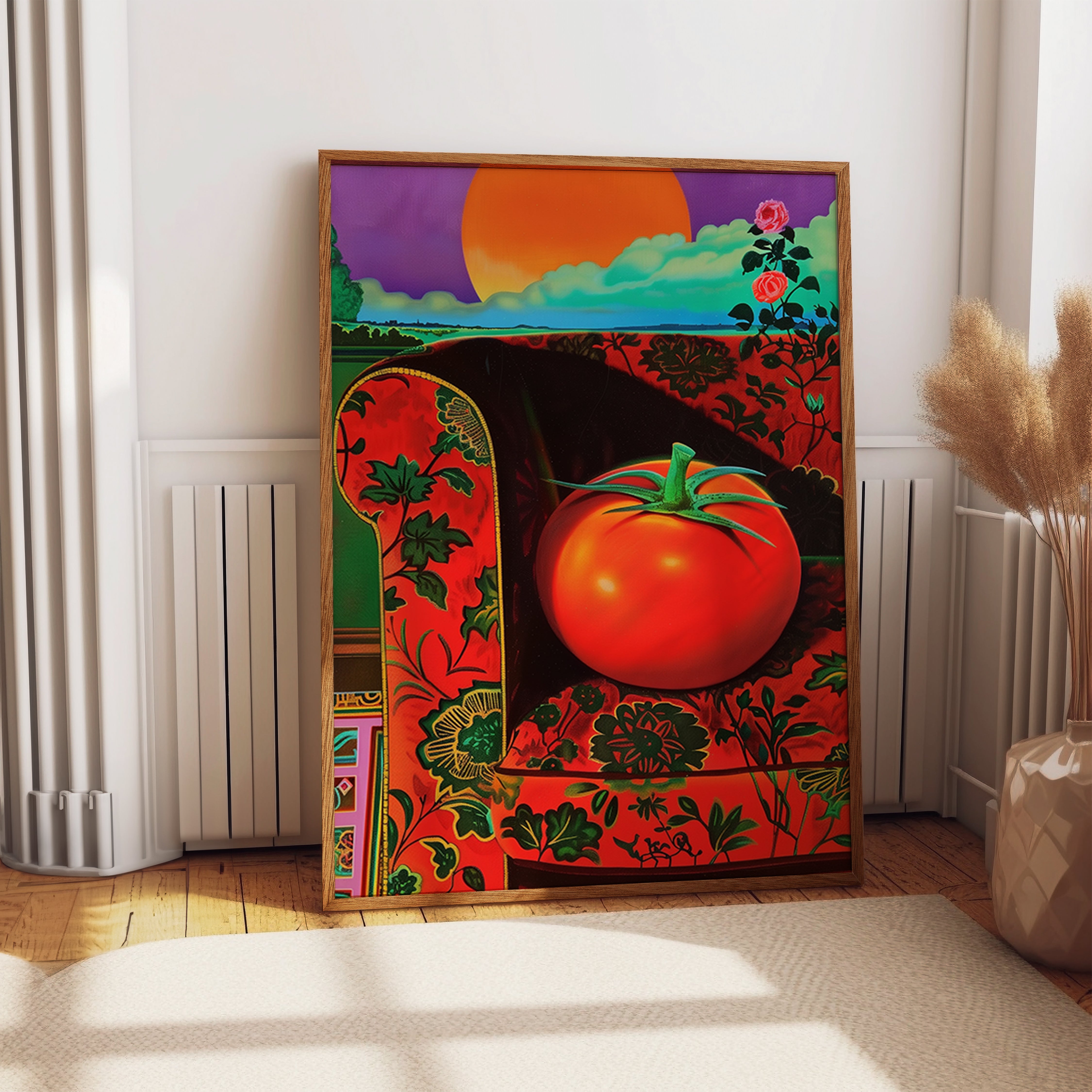 Surreal Tomato Lounge Print