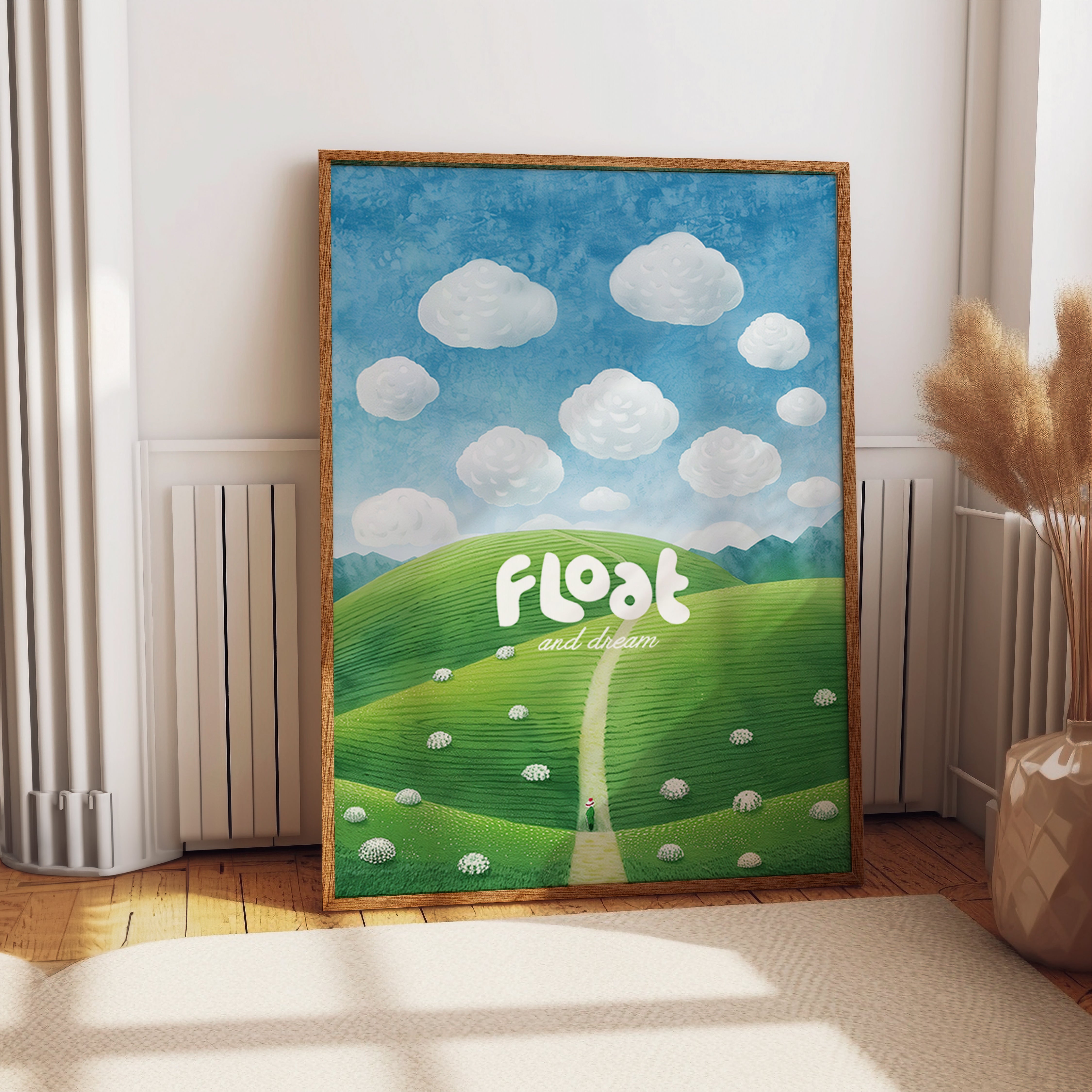 Dreamy Cloud Landscape Print