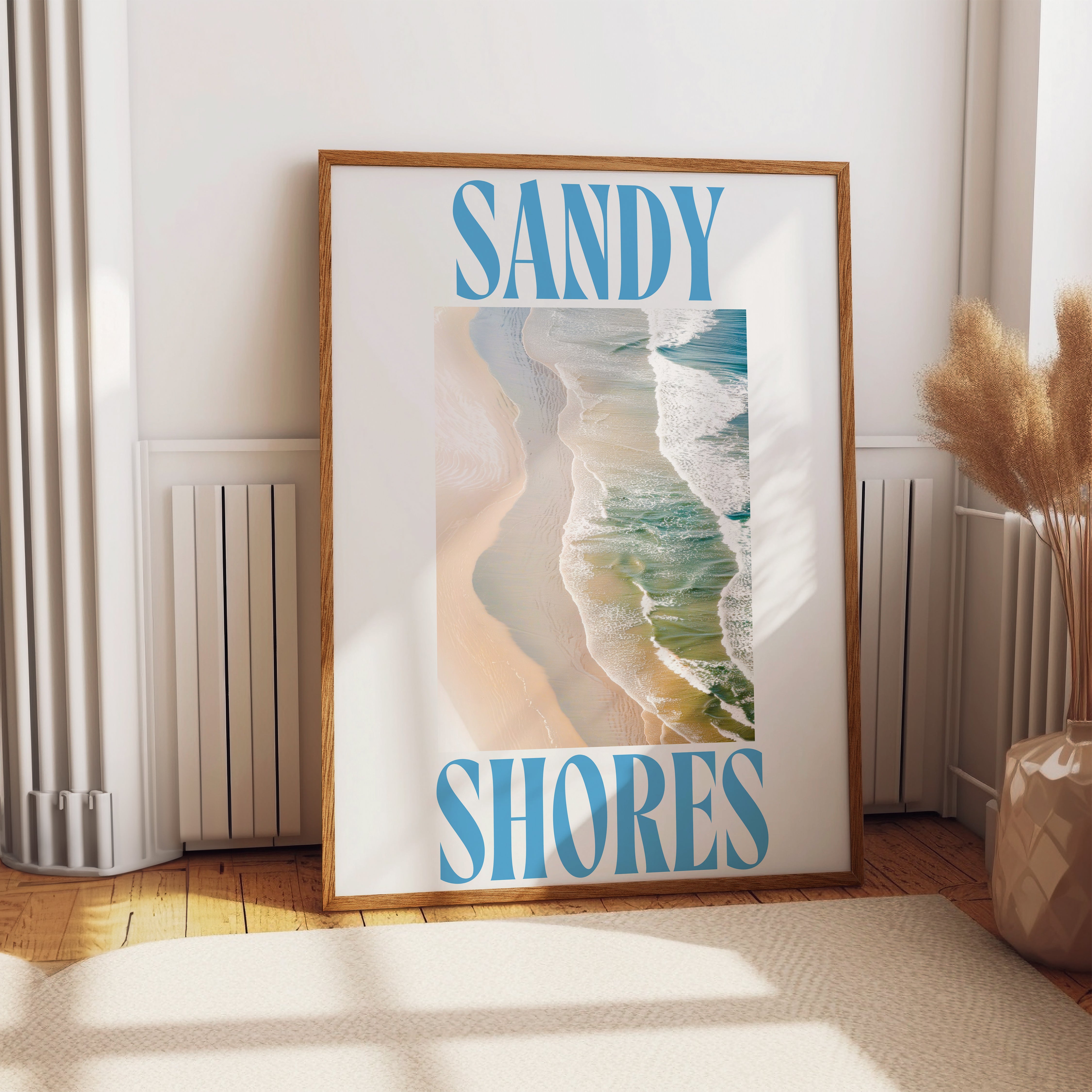 Sandy Beach Shoreline Print