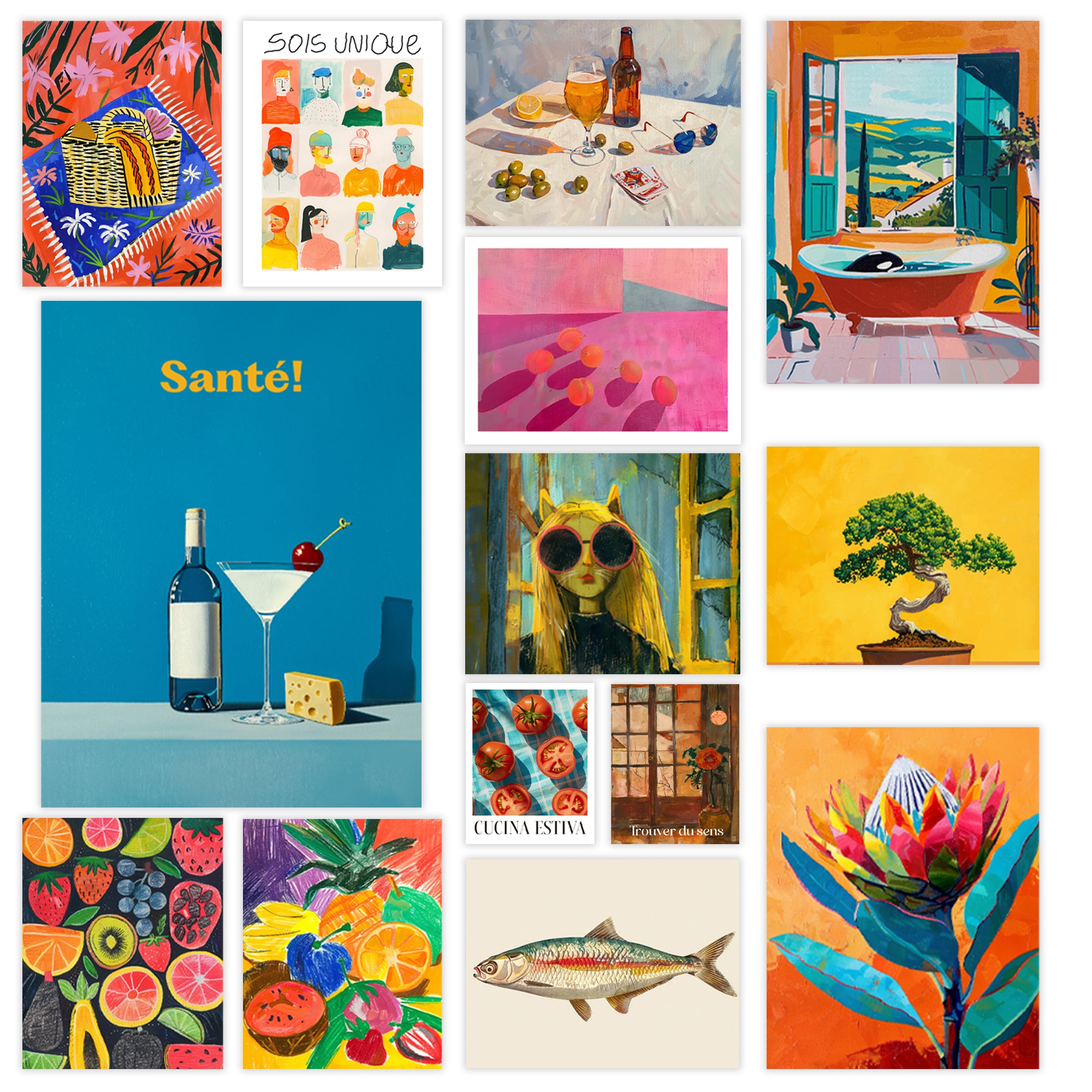 Pop Art Wall Art Collection