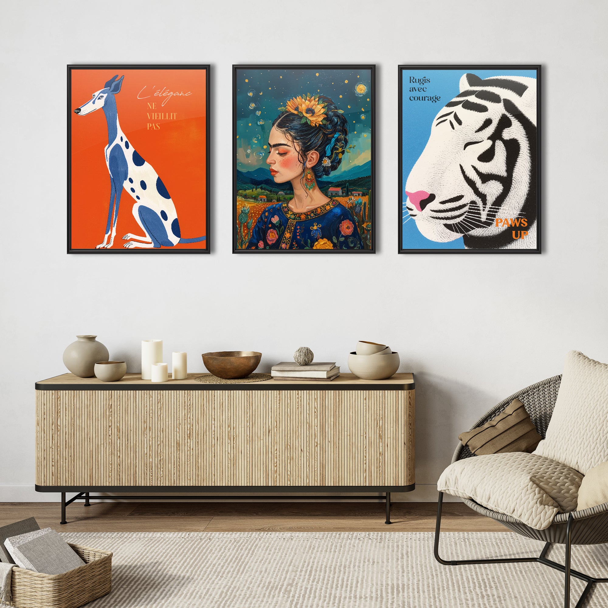 Maximalist Gallery Wall