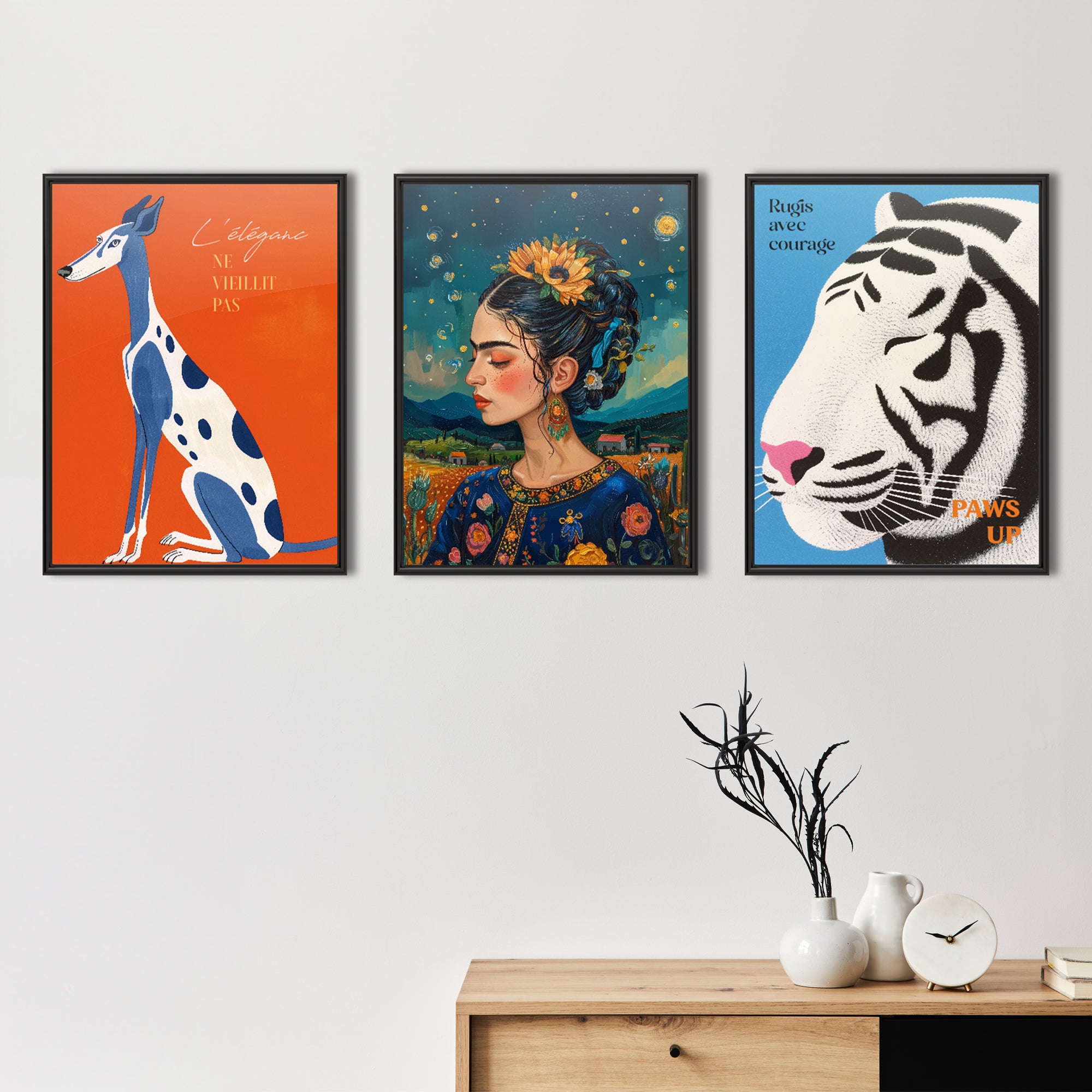 Maximalist Gallery Wall