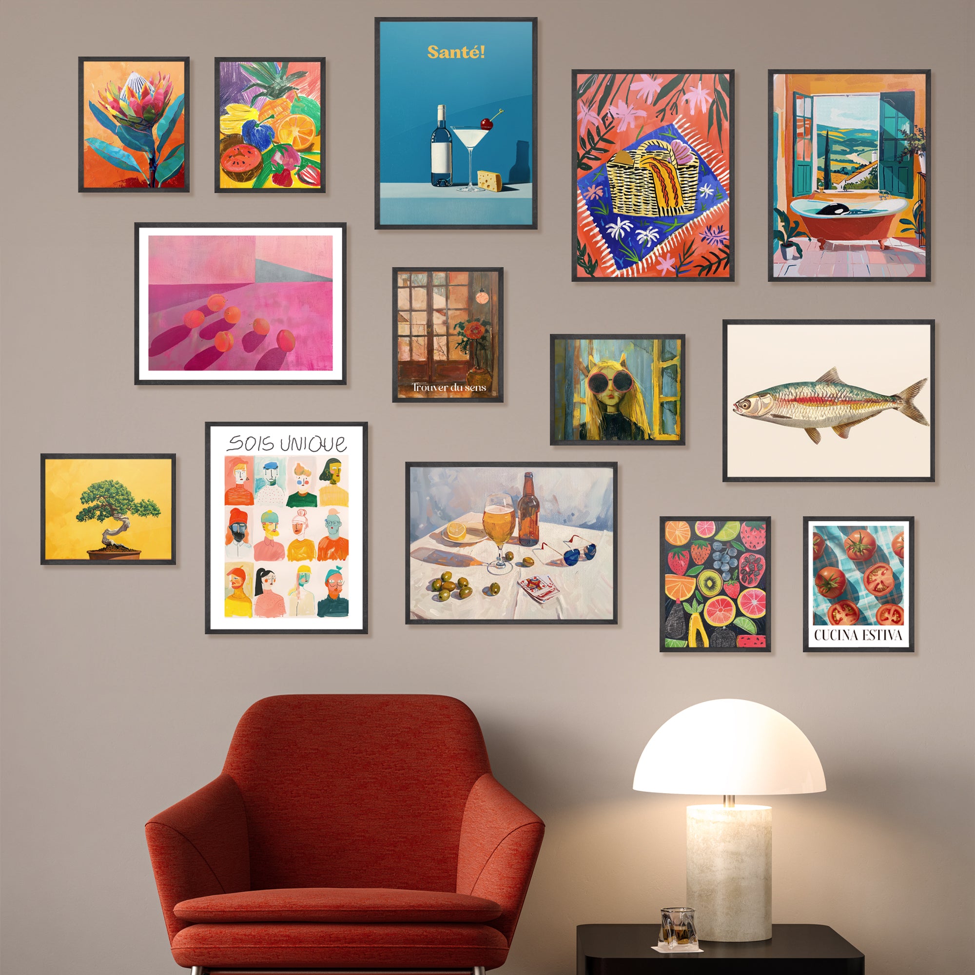 Pop Art Wall Art Collection