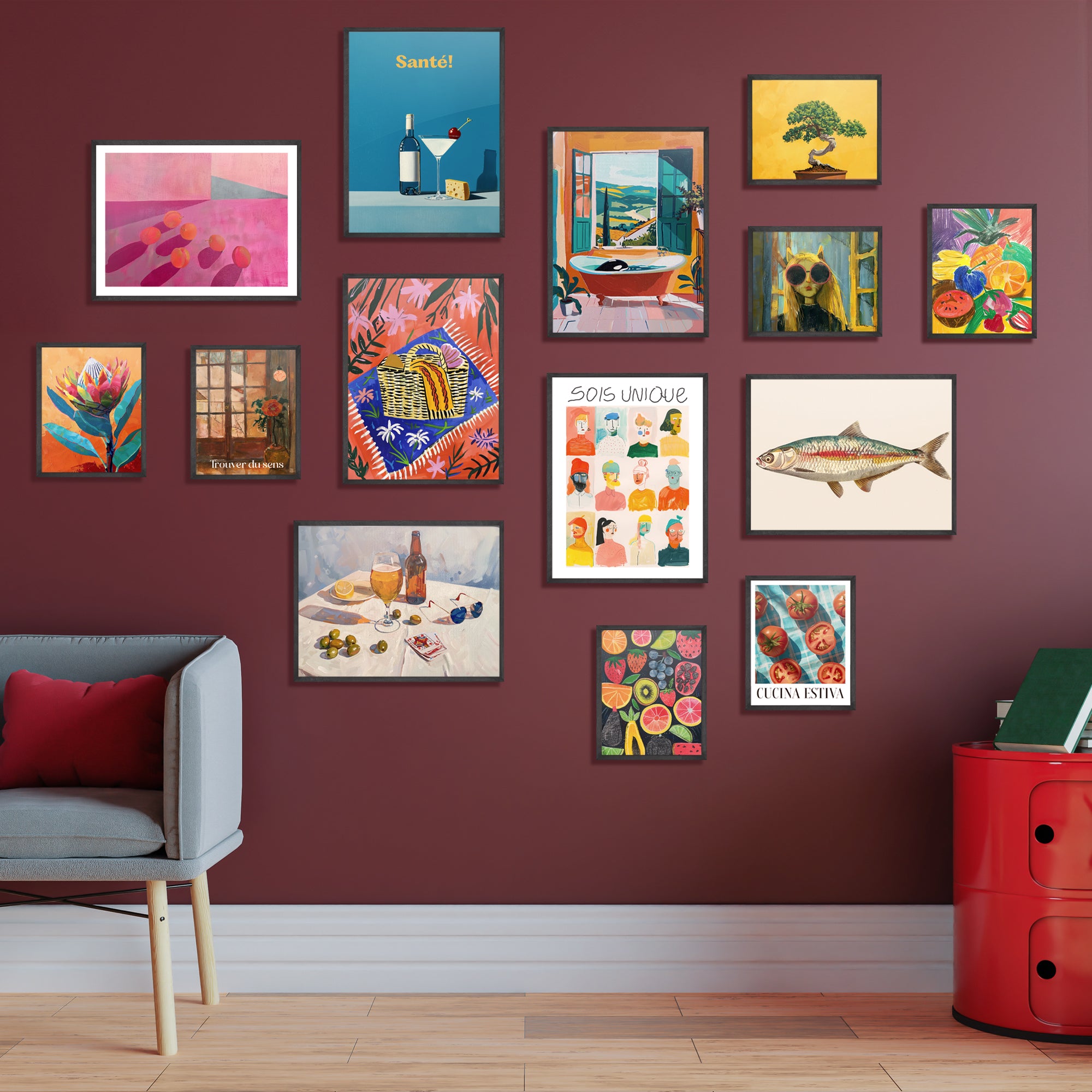 Pop Art Wall Art Collection