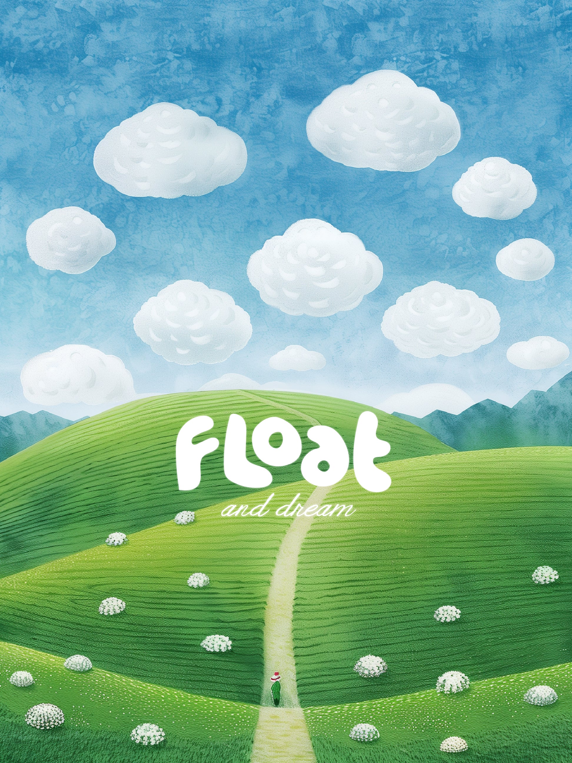 Dreamy Cloud Landscape Print