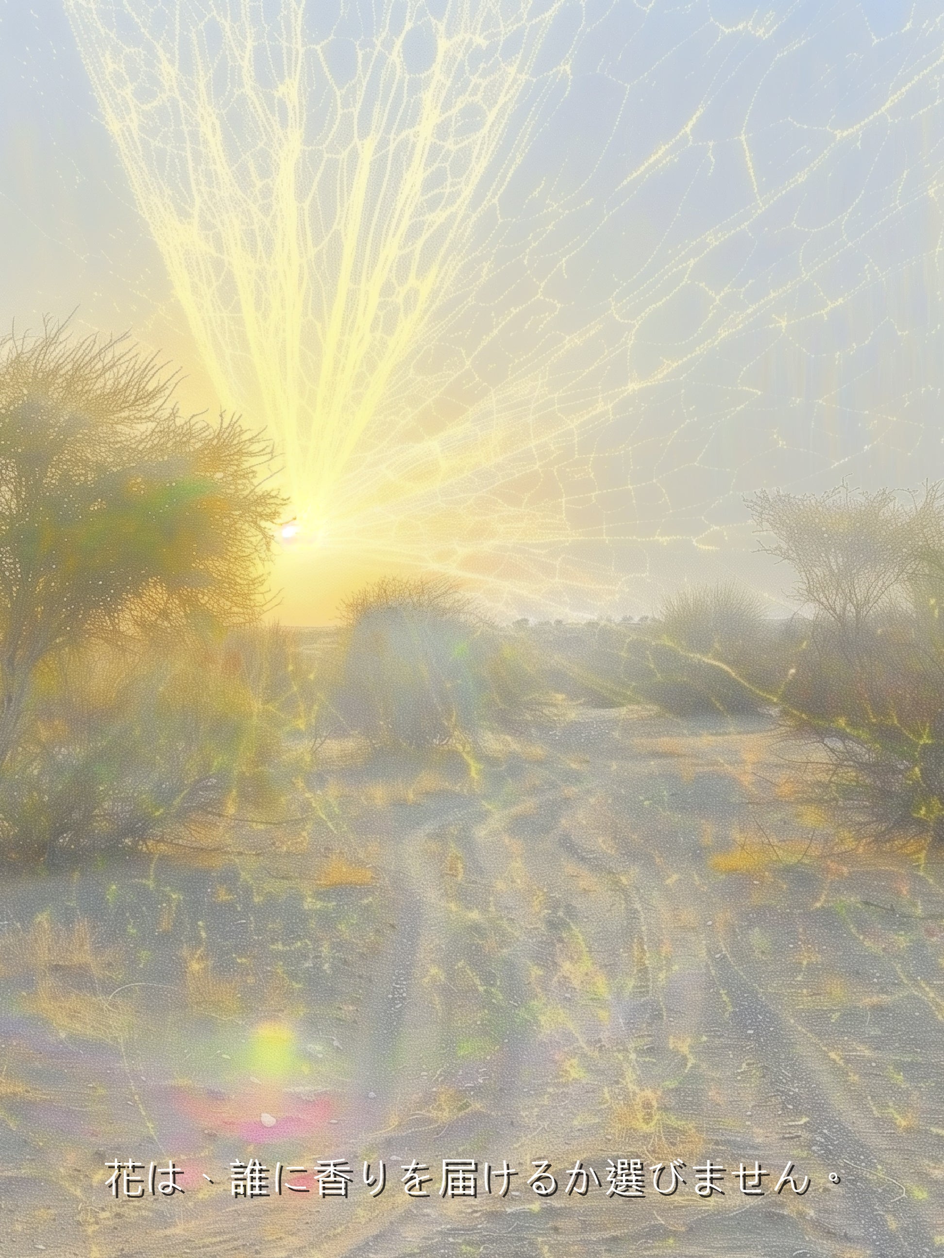 Ethereal Sunrise Desert Print