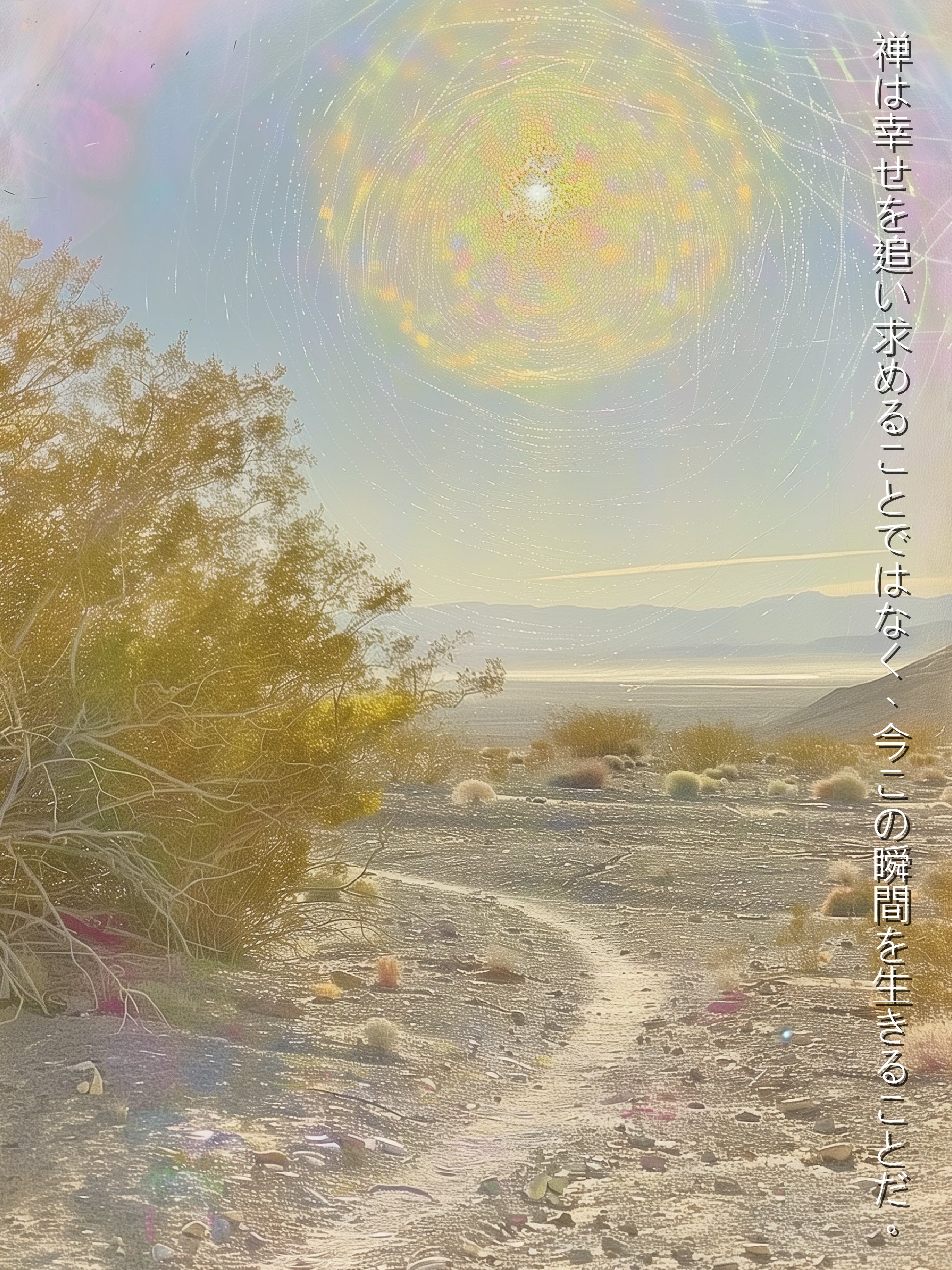 Zen Desert Pathway Print