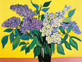 Imprimé Délice printanier lilas