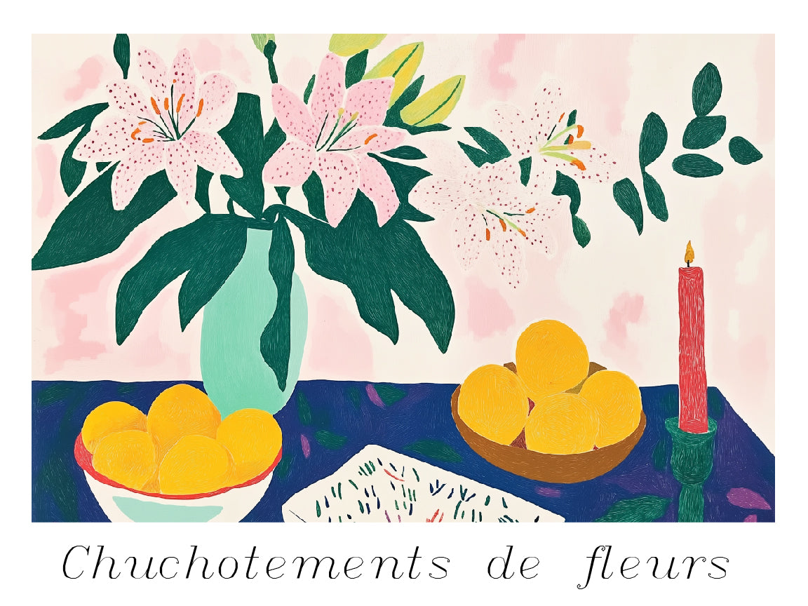 Chuchotements de fleurs Imprimer