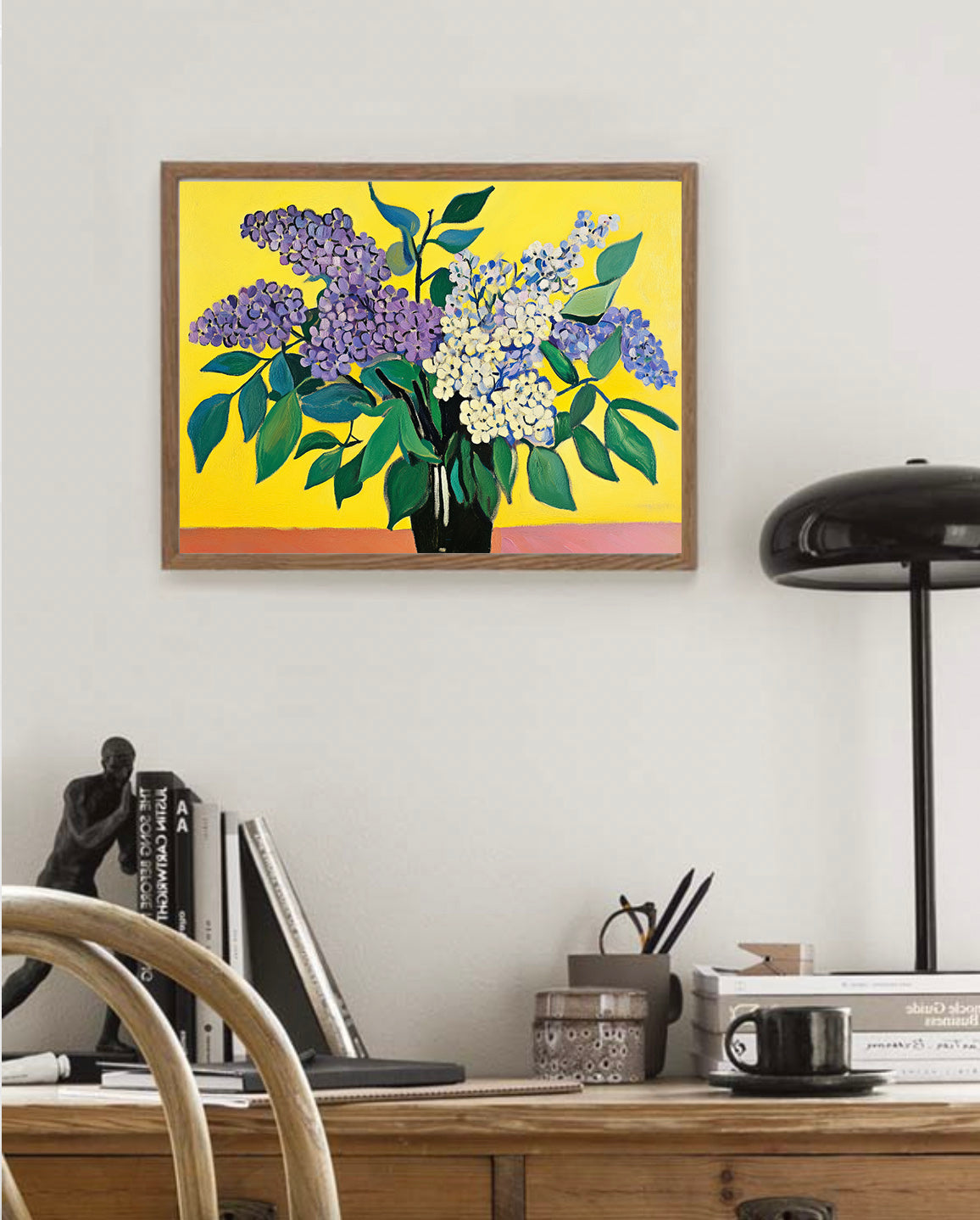 Imprimé Délice printanier lilas
