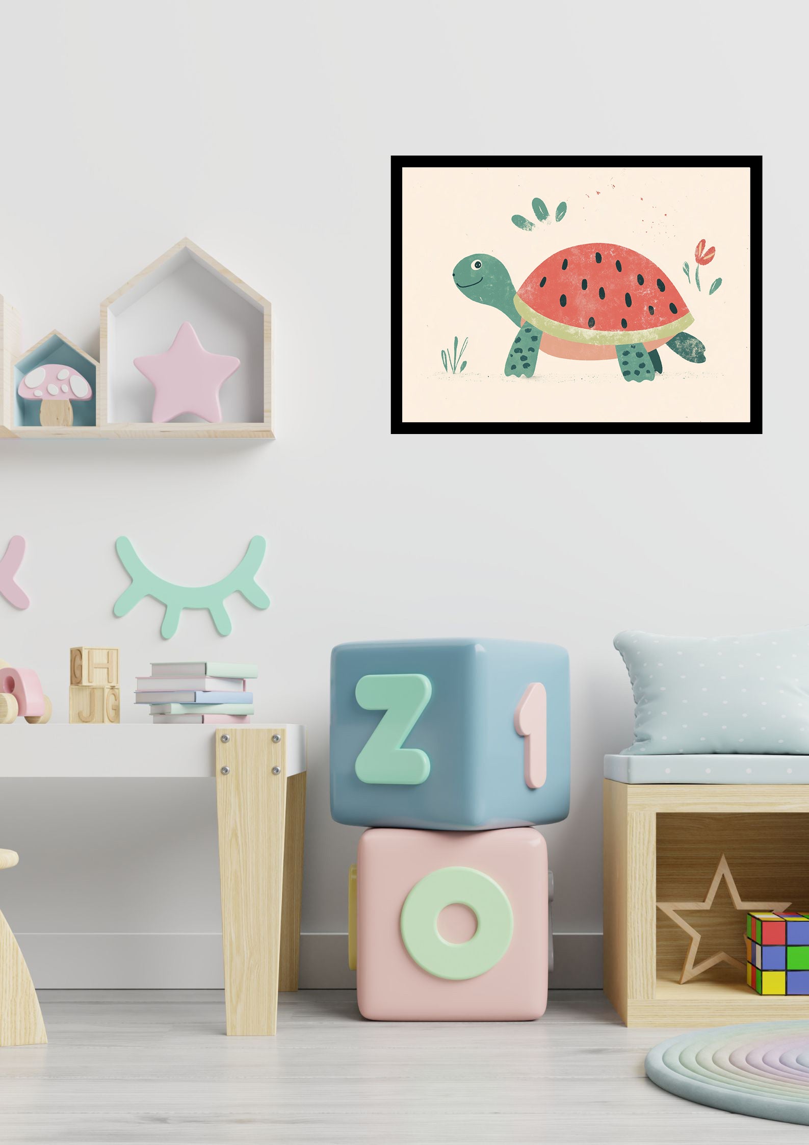 Schildkröten-Traum-Druck