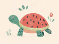 Impression de rêve de tortue