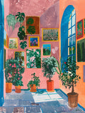 Impression de jardin d'intérieur