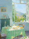 Impression de table ensoleillée