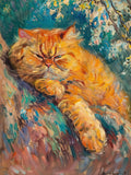 Imprimé relaxant pour chat