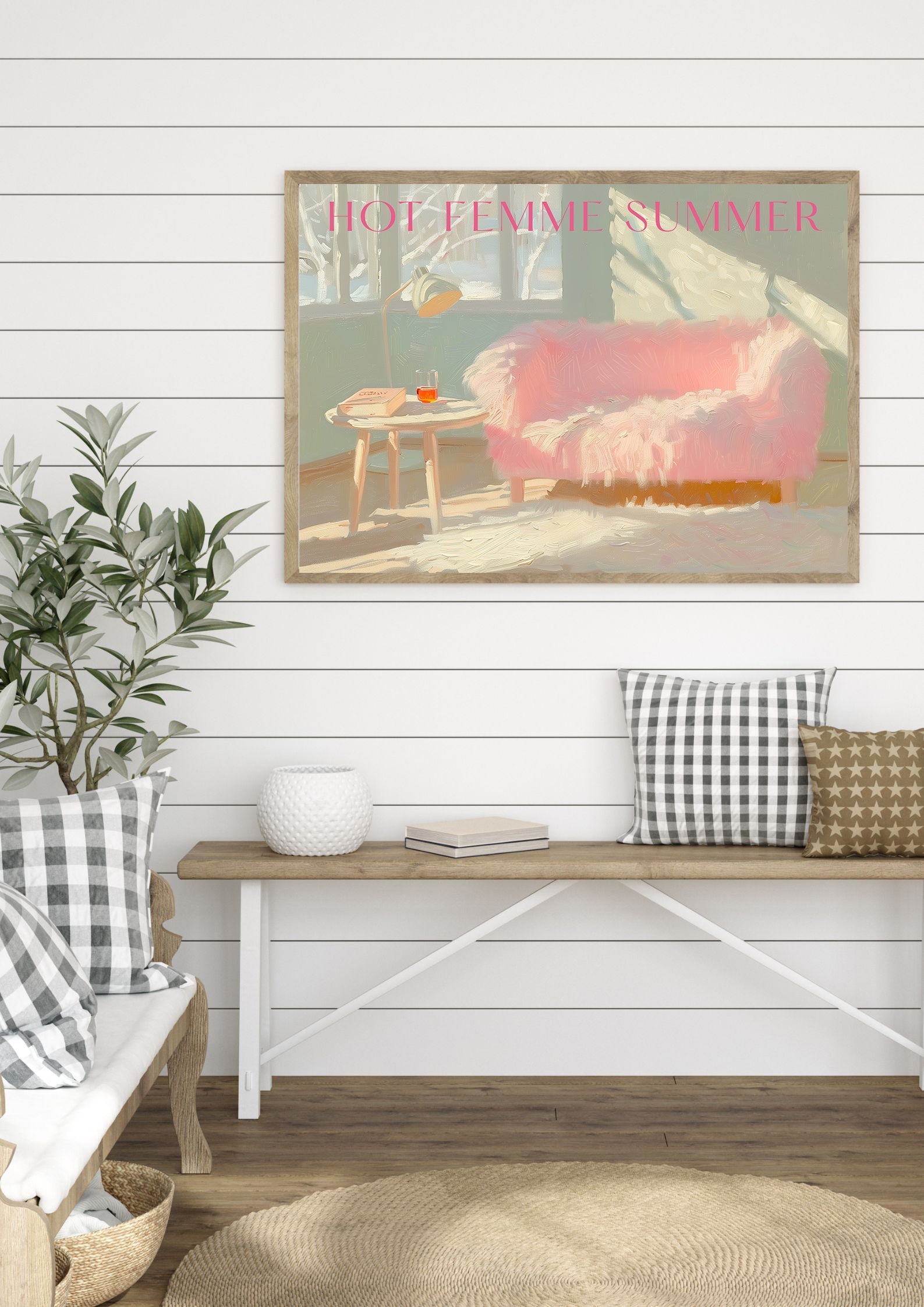 Imprimé d'été pour femme