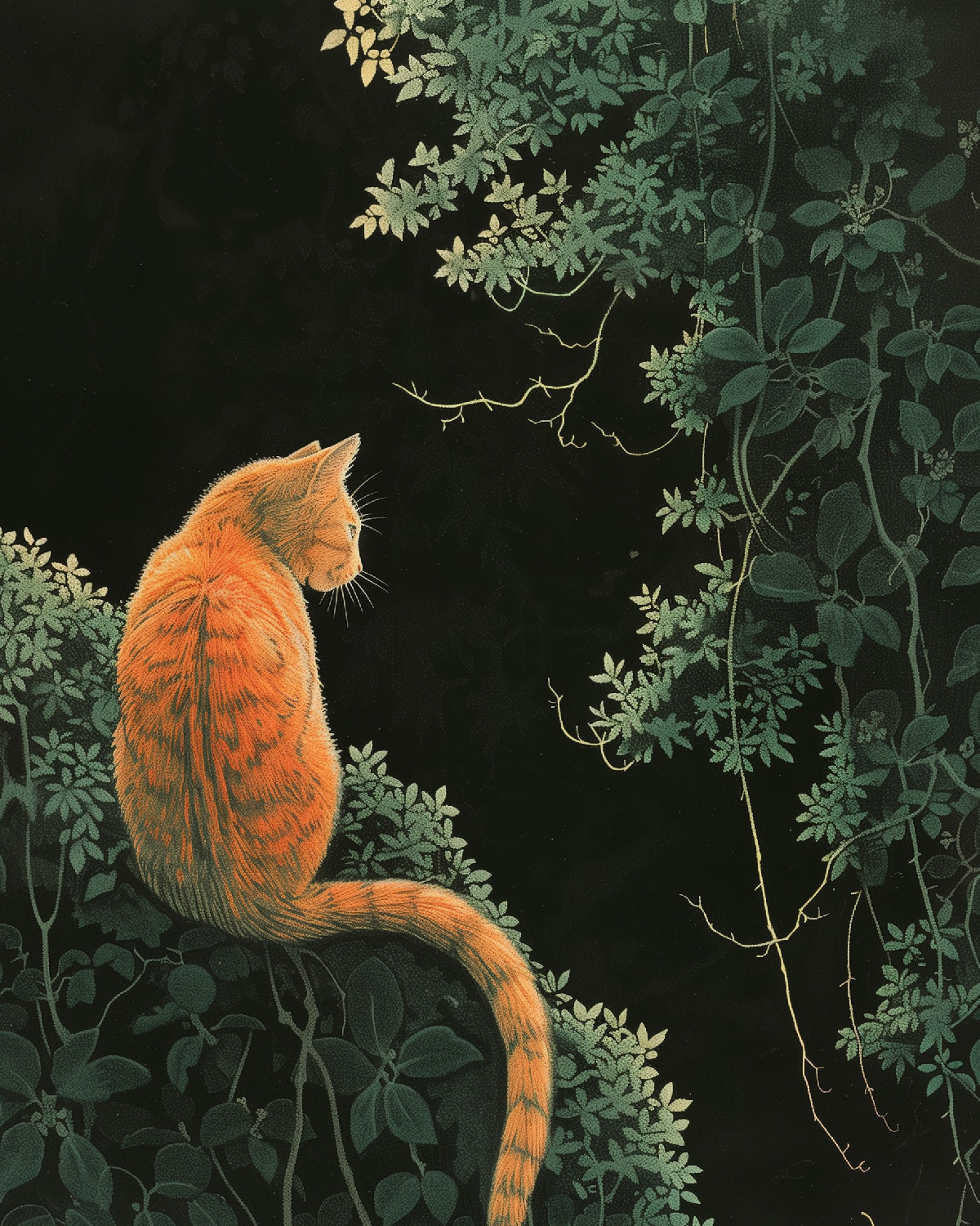 Impression de chat merveilleux