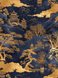Estampe japonaise Goldscape