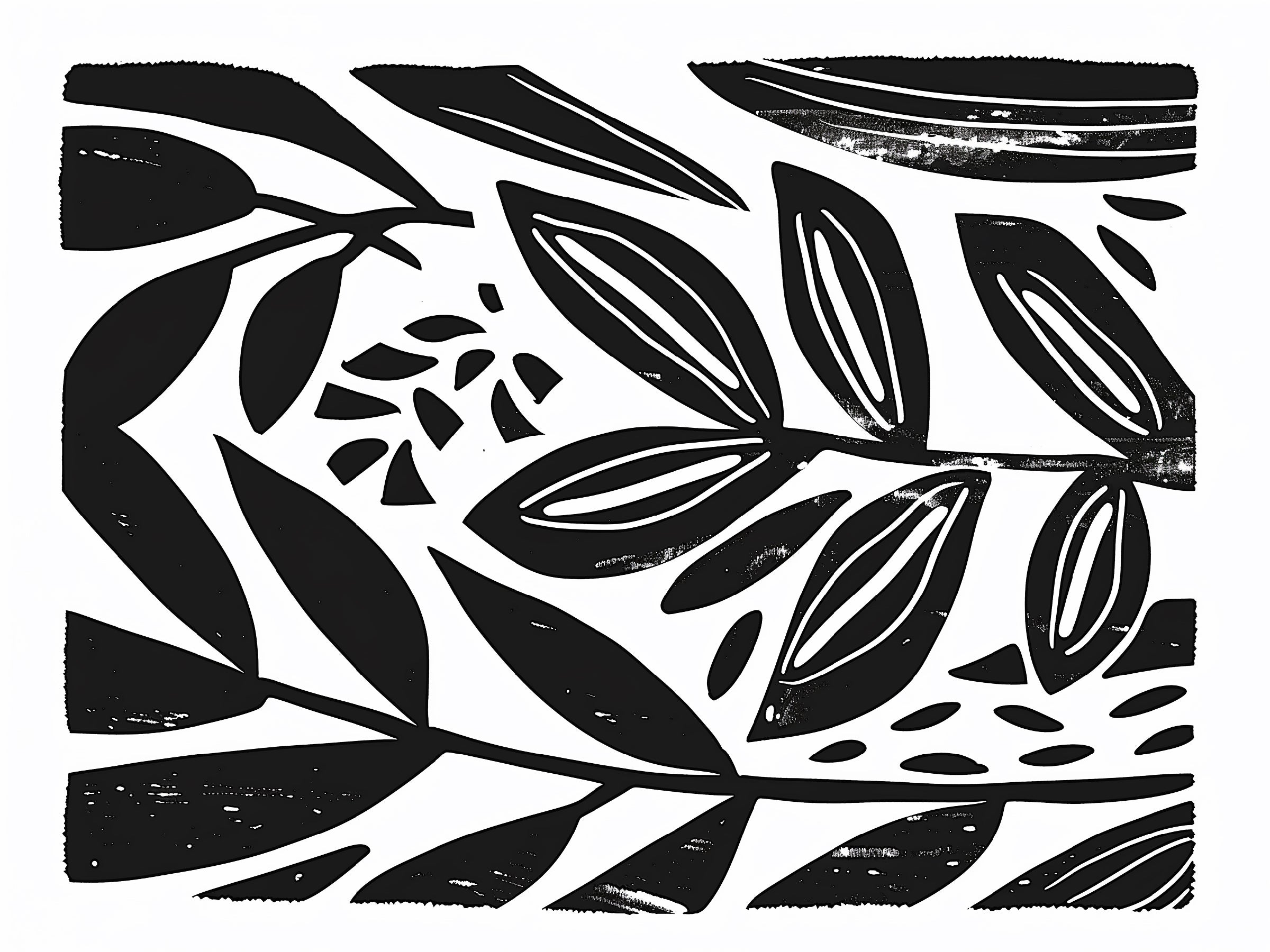 Impression de lignes monochromes