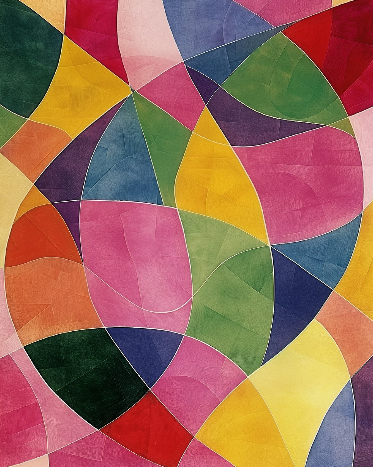 Lebendiger Geometriedruck