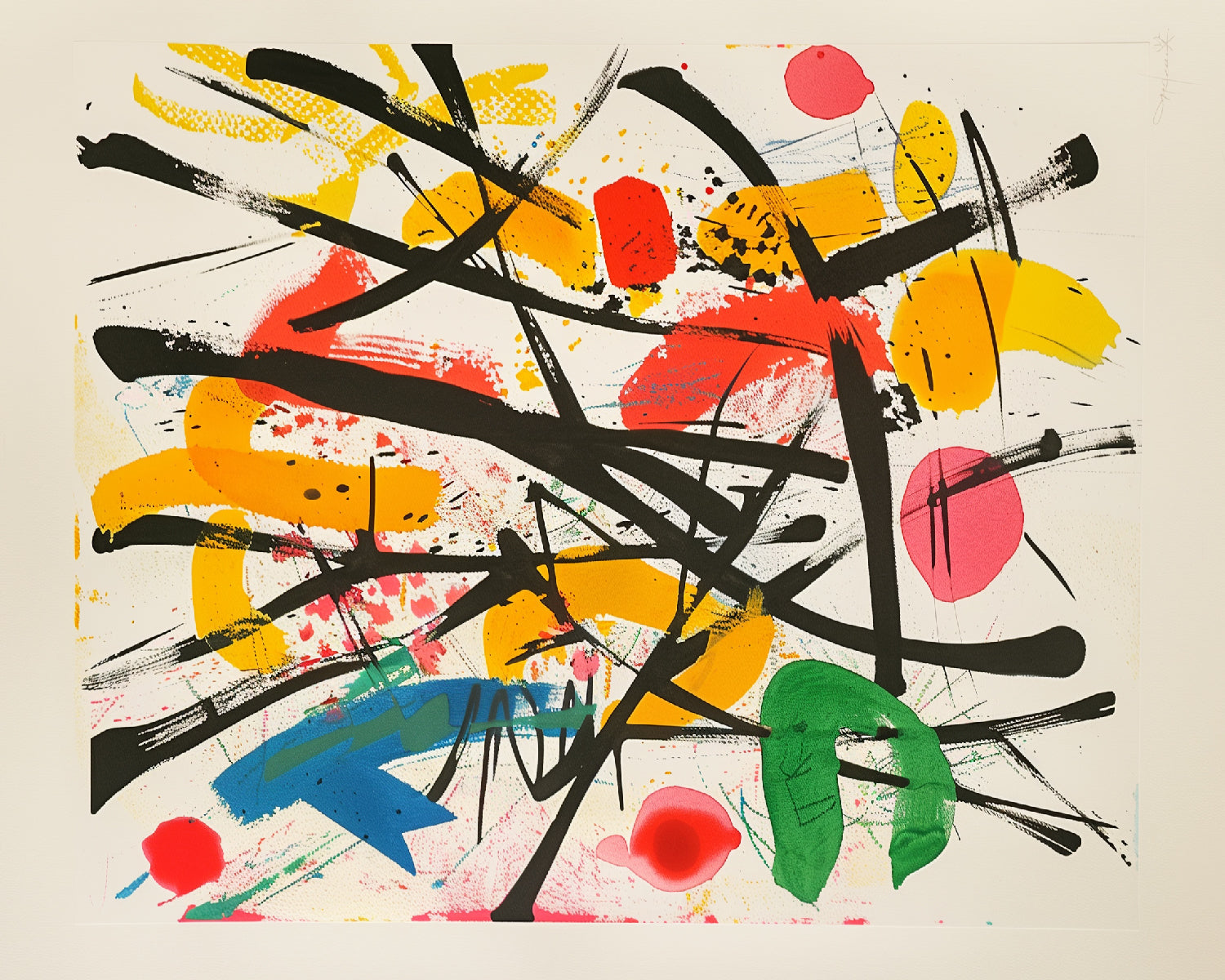 Dynamische Striche Drucken